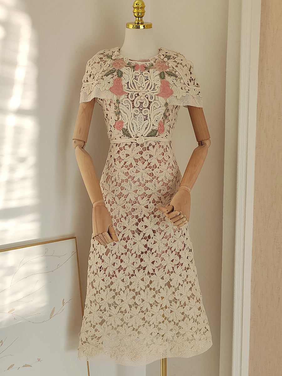 SERAPHIC FLORAL A-LINE DREAM DRESS