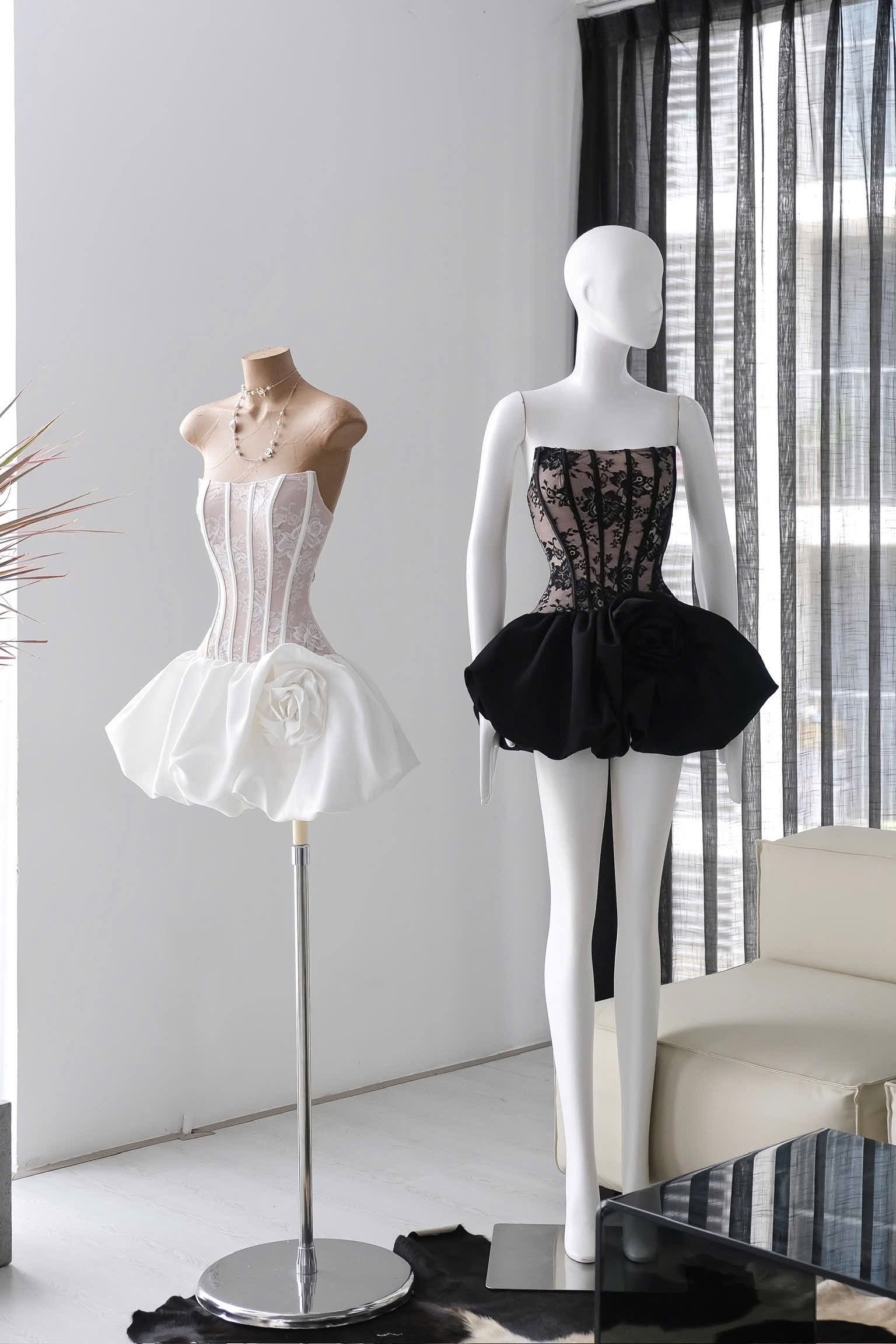 NICOLLA STRAPLESS CORSET MINI DRESS FOR PARTY
