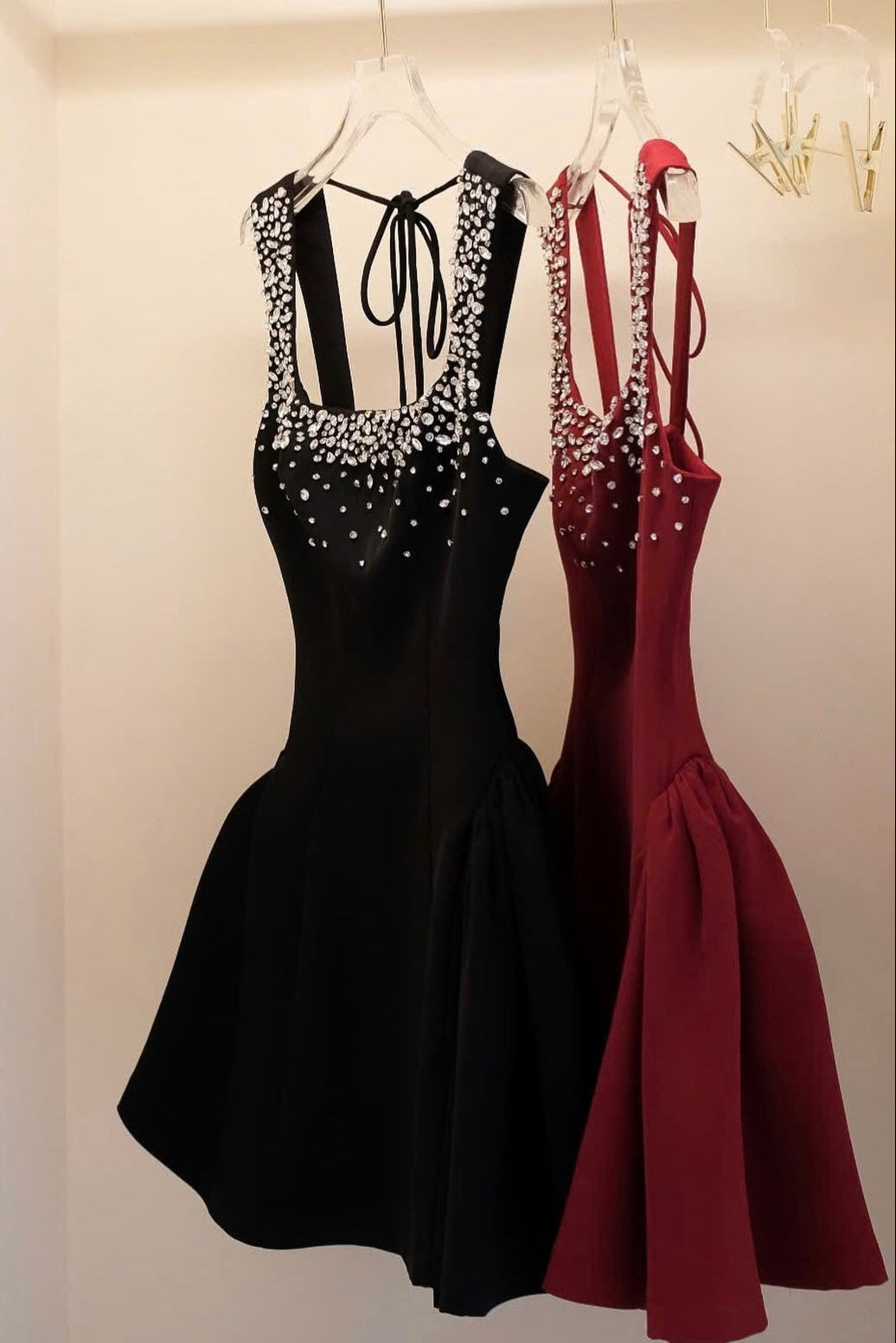 ELISE EMBELLISHED MINI DRESS FOR PARTY