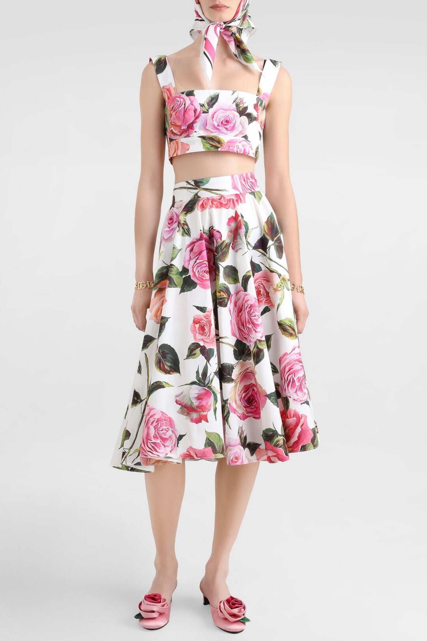CYTHINA FLORAL TWO PIECE SET
