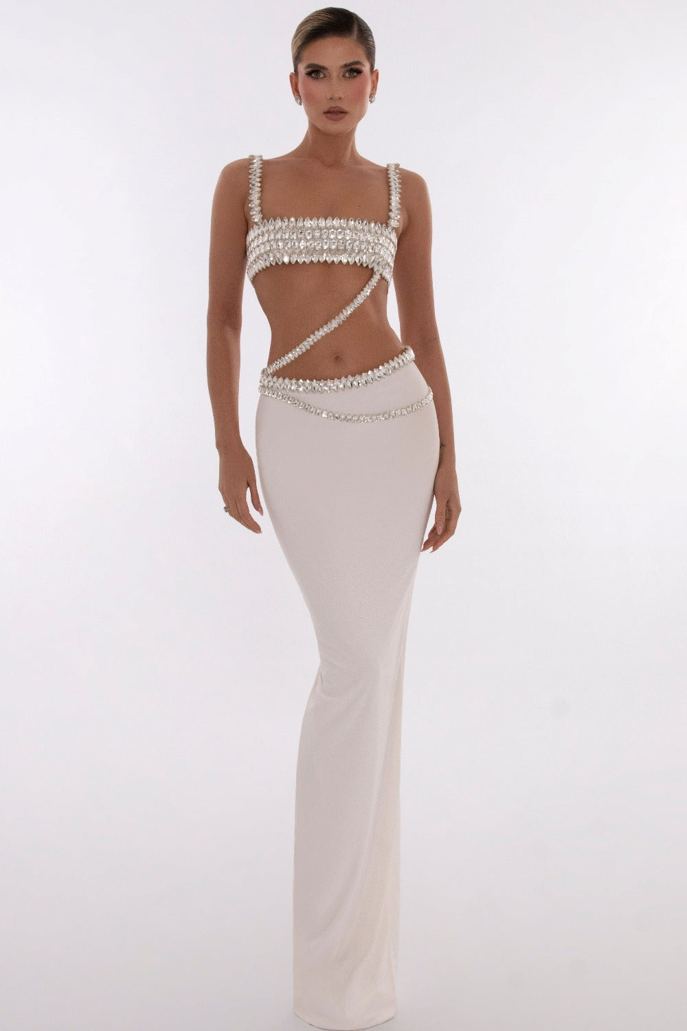 DIAMANTE BANDAGE SET