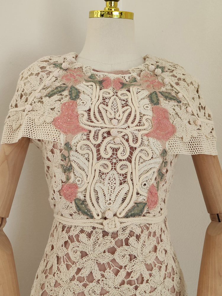SERAPHIC FLORAL A-LINE DREAM DRESS