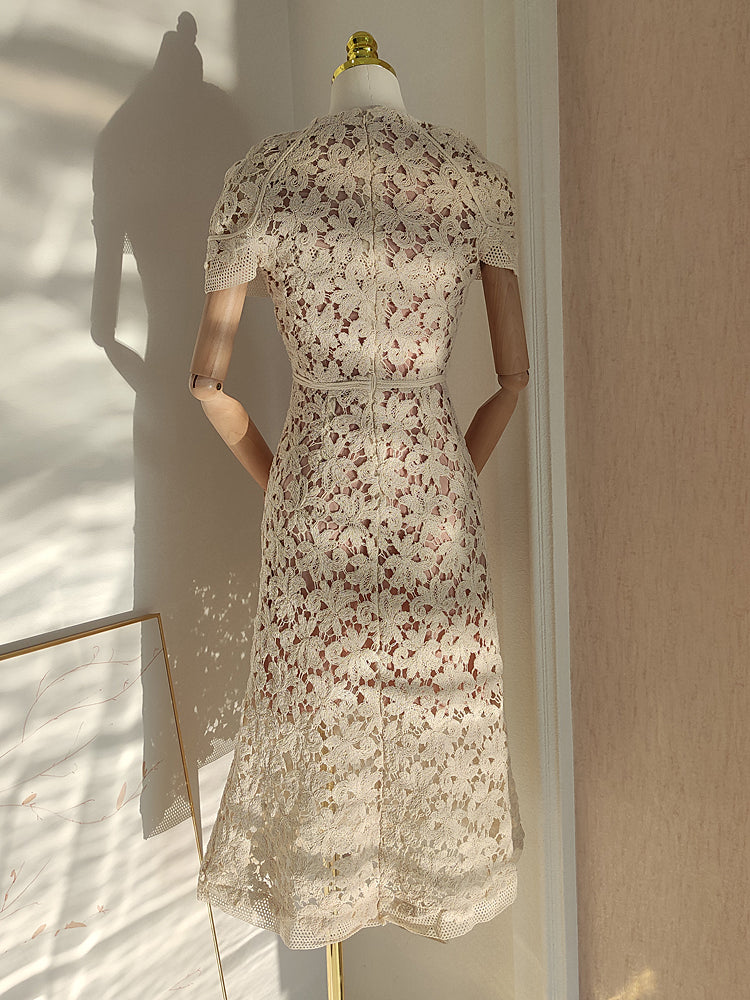 SERAPHIC FLORAL A-LINE DREAM DRESS