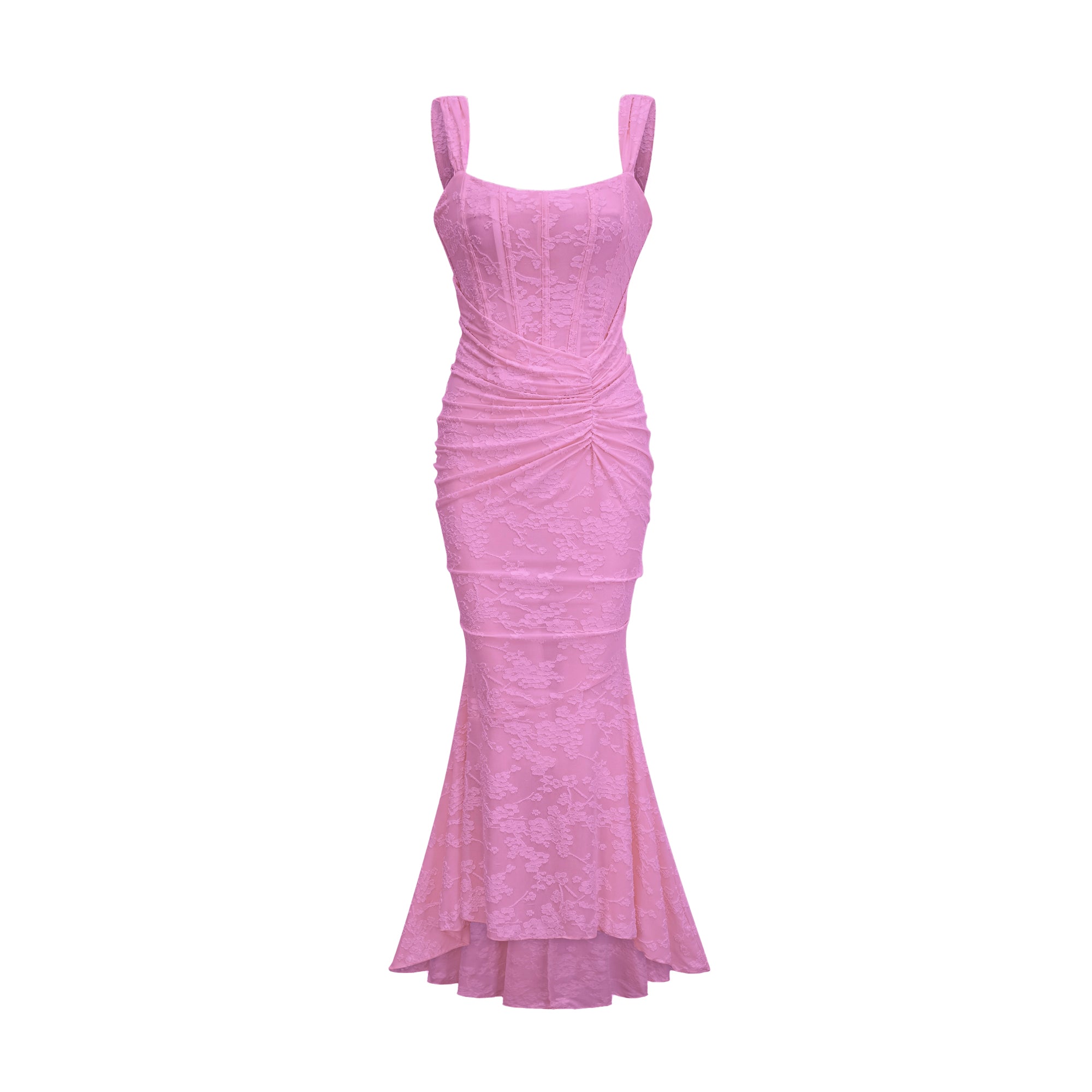 FLORAL MAXI DRESS FOR WEDDING GUEST ELEGANT