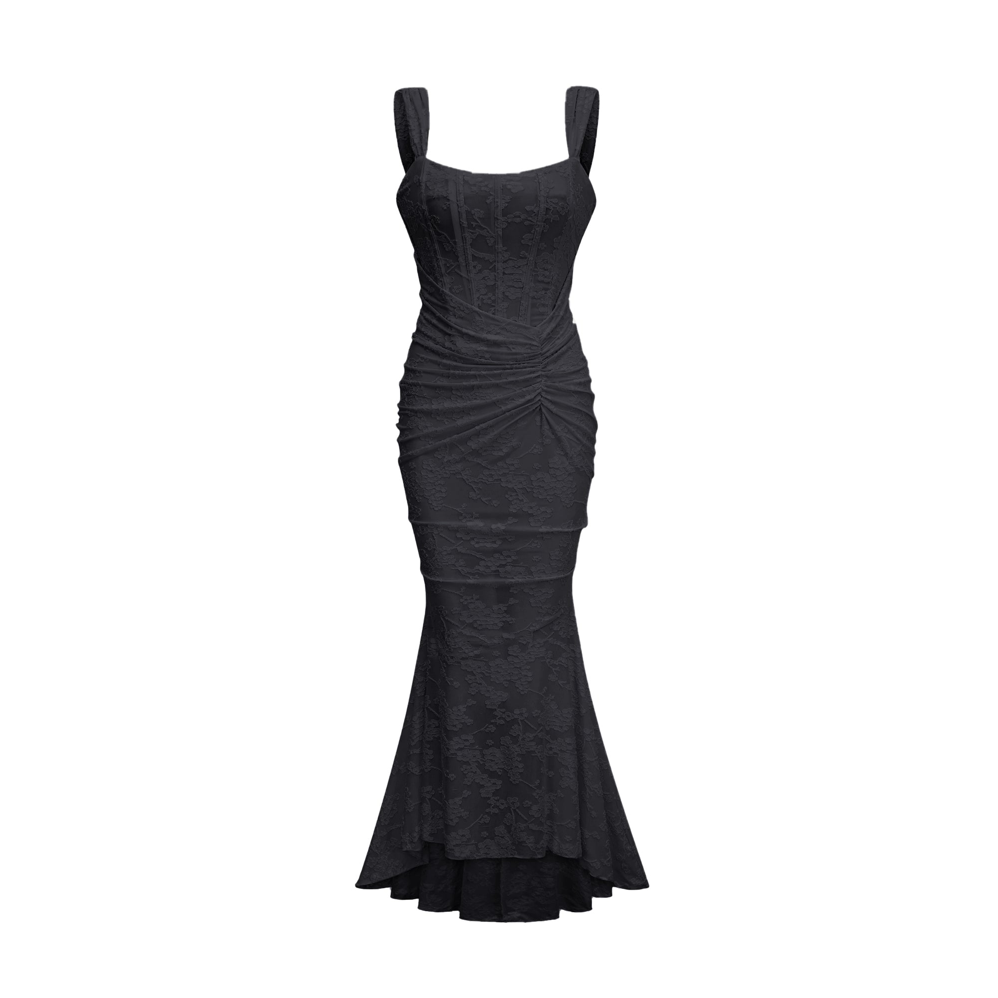 FLORAL MAXI DRESS FOR WEDDING GUEST ELEGANT