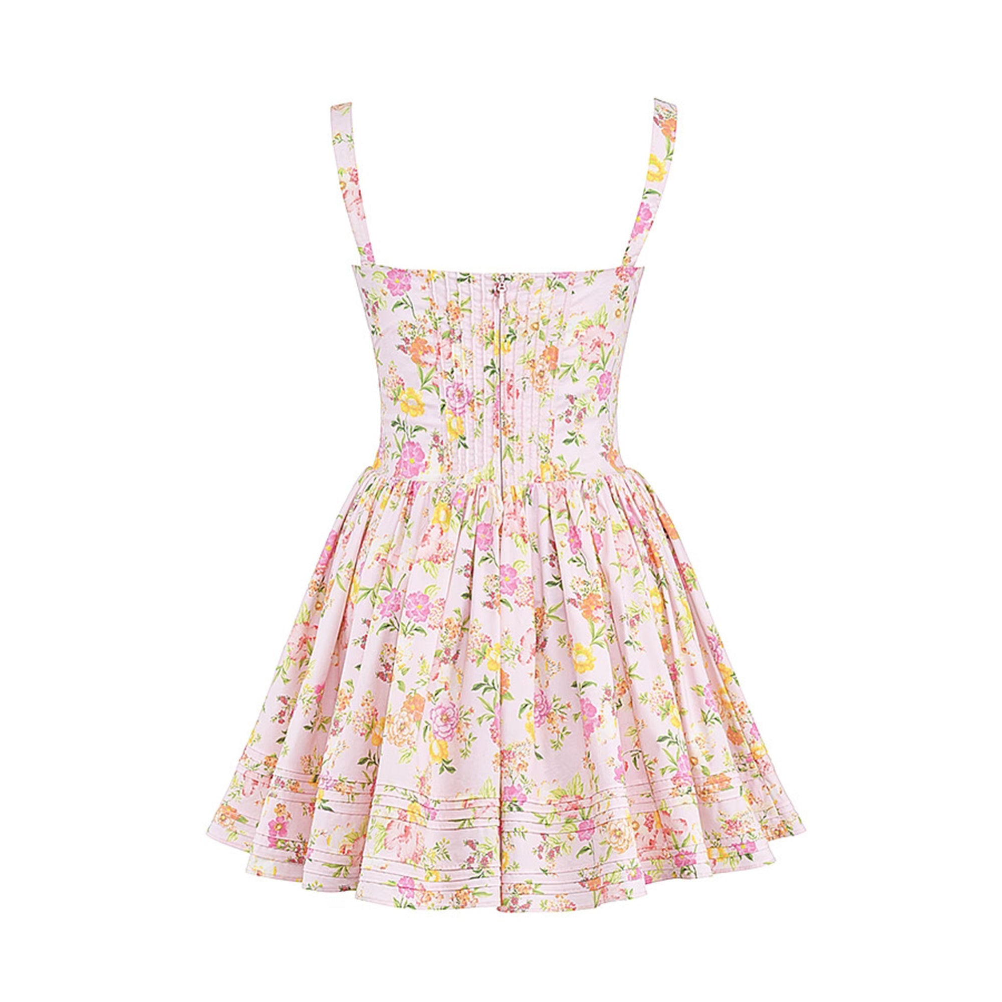 KARA FLORAL MINI DRESS FOR SUMMER PARTIES