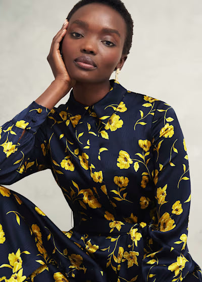 AMELIA SHIRT DRESS: ELEGANT A-LINE FOR WEDDINGS