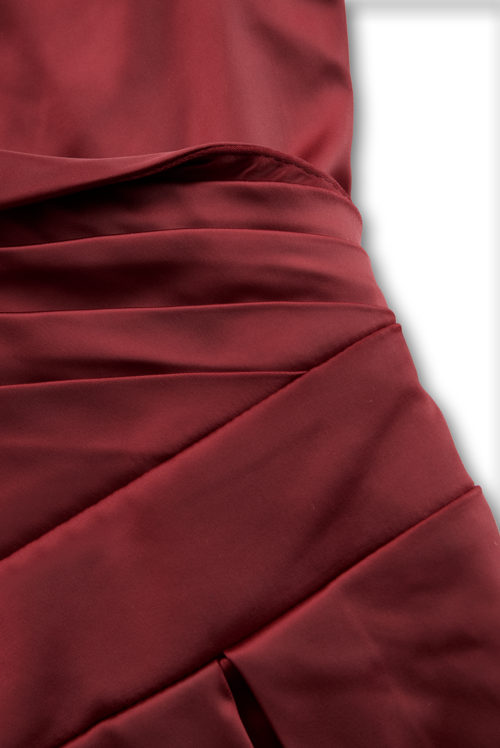 VINTAGE SATIN MIDI DRESS WITH DRAPED COLLAR