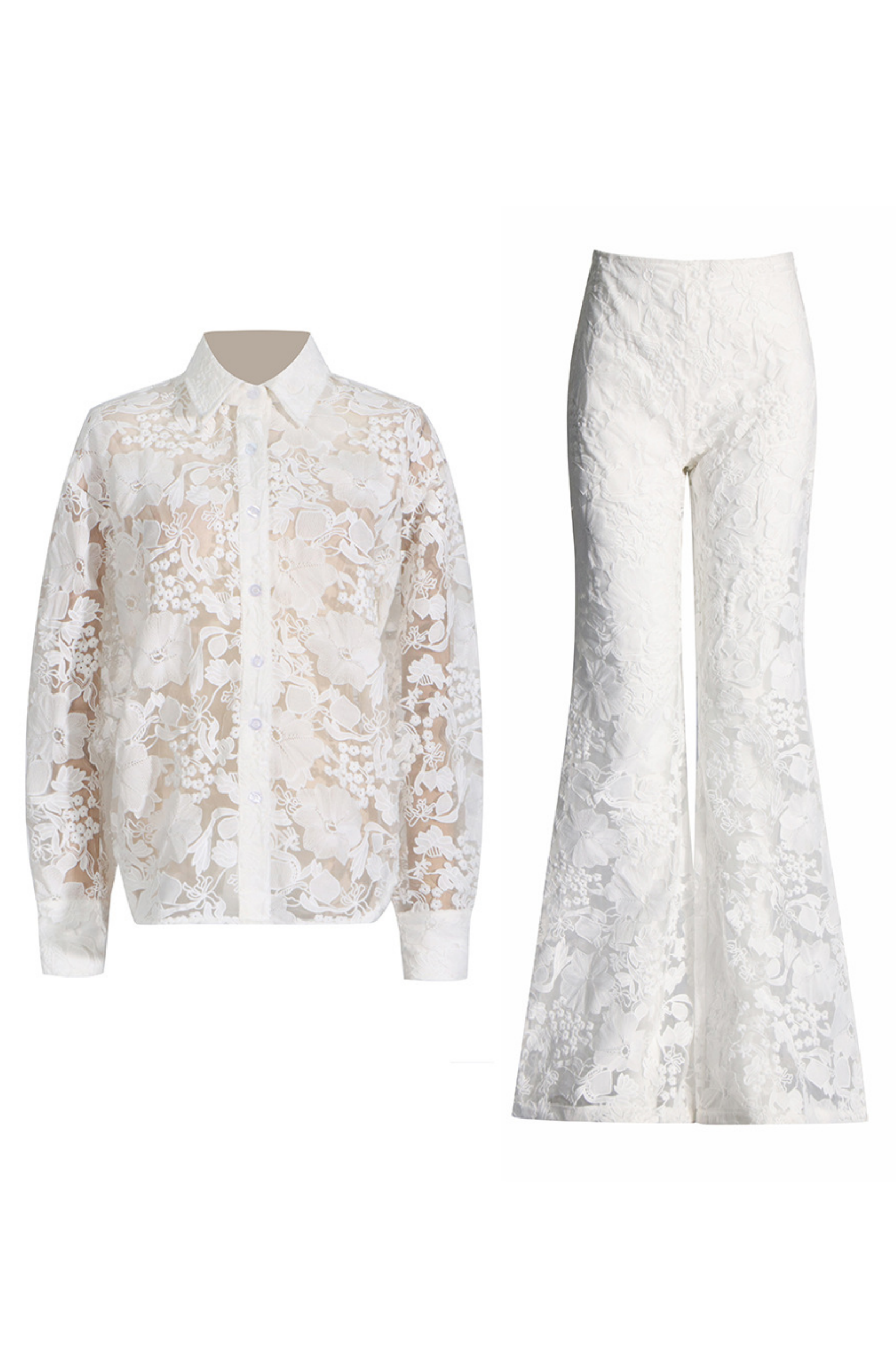 JENNY FLORAL SET: ELEGANT PARTY SUIT