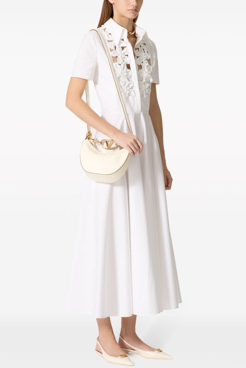 JULIETE FLORAL CUTOUT MAXI DRESS FOR PARTY