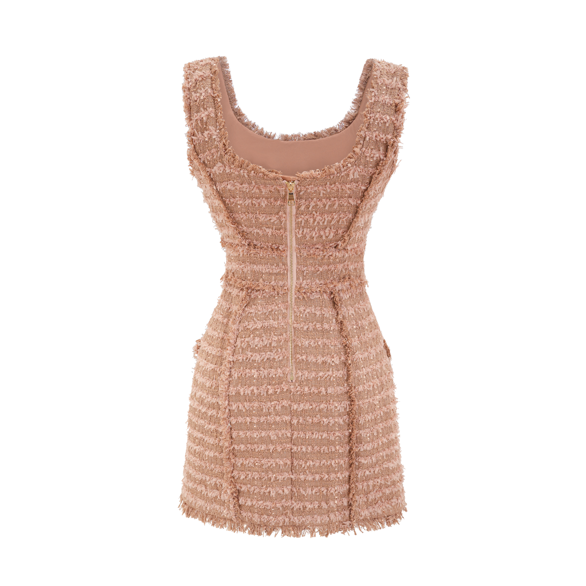 LIANE TWEED DRESS, BUTTON-FRONT, OFFICE WEAR