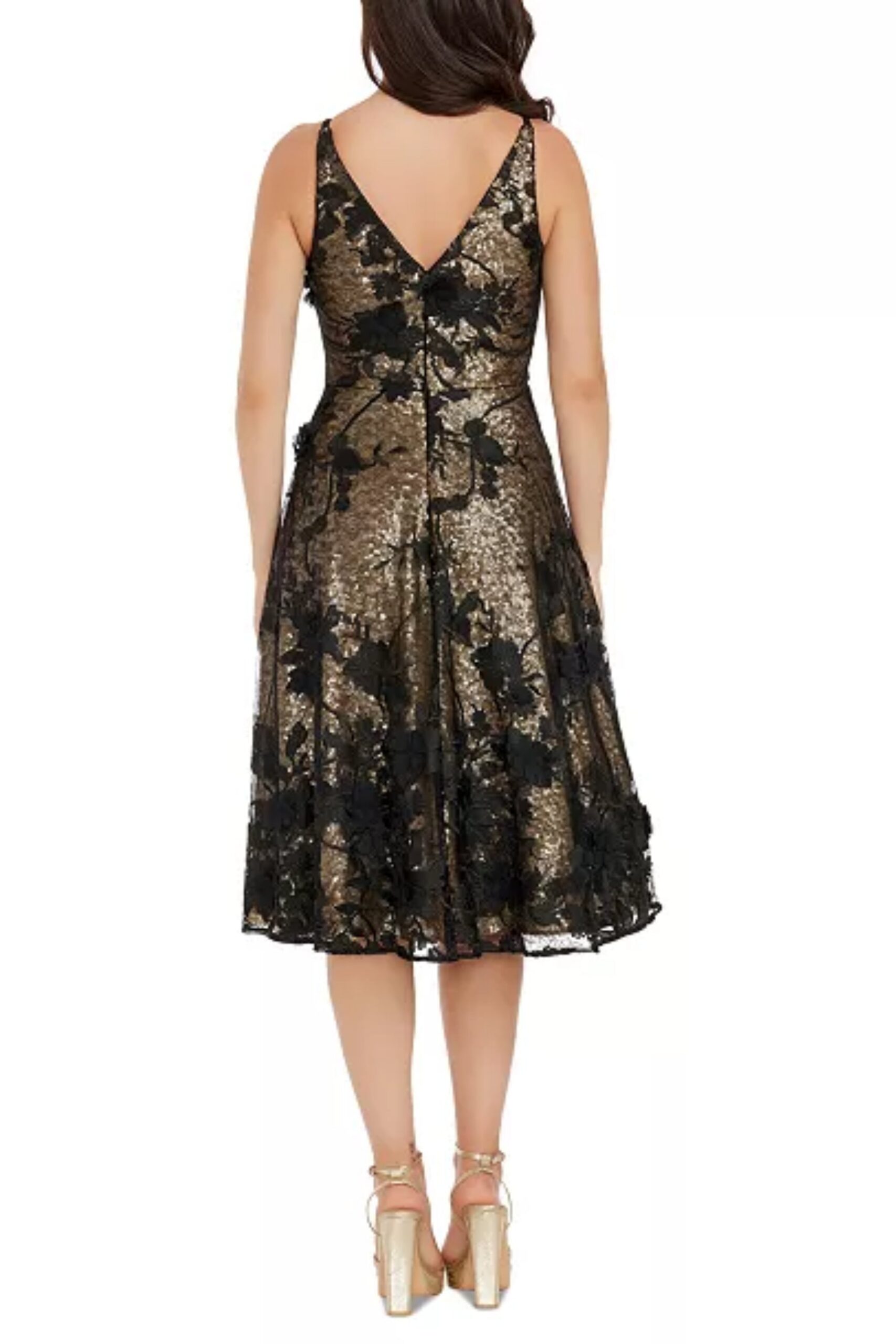 SEQUIN LACE DRESS FOR WOMEN - PARTY COCKTAIL
