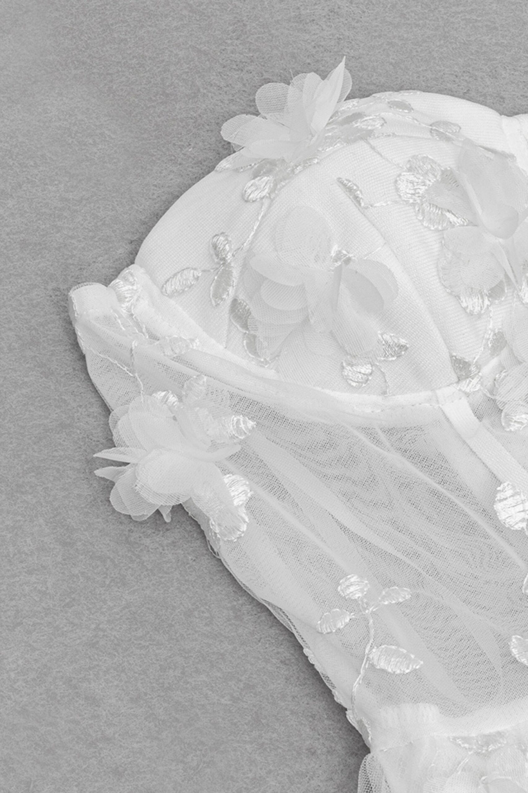 WHITE LACE OFF SHOULDER MAXI DRESS FOR WEDDING