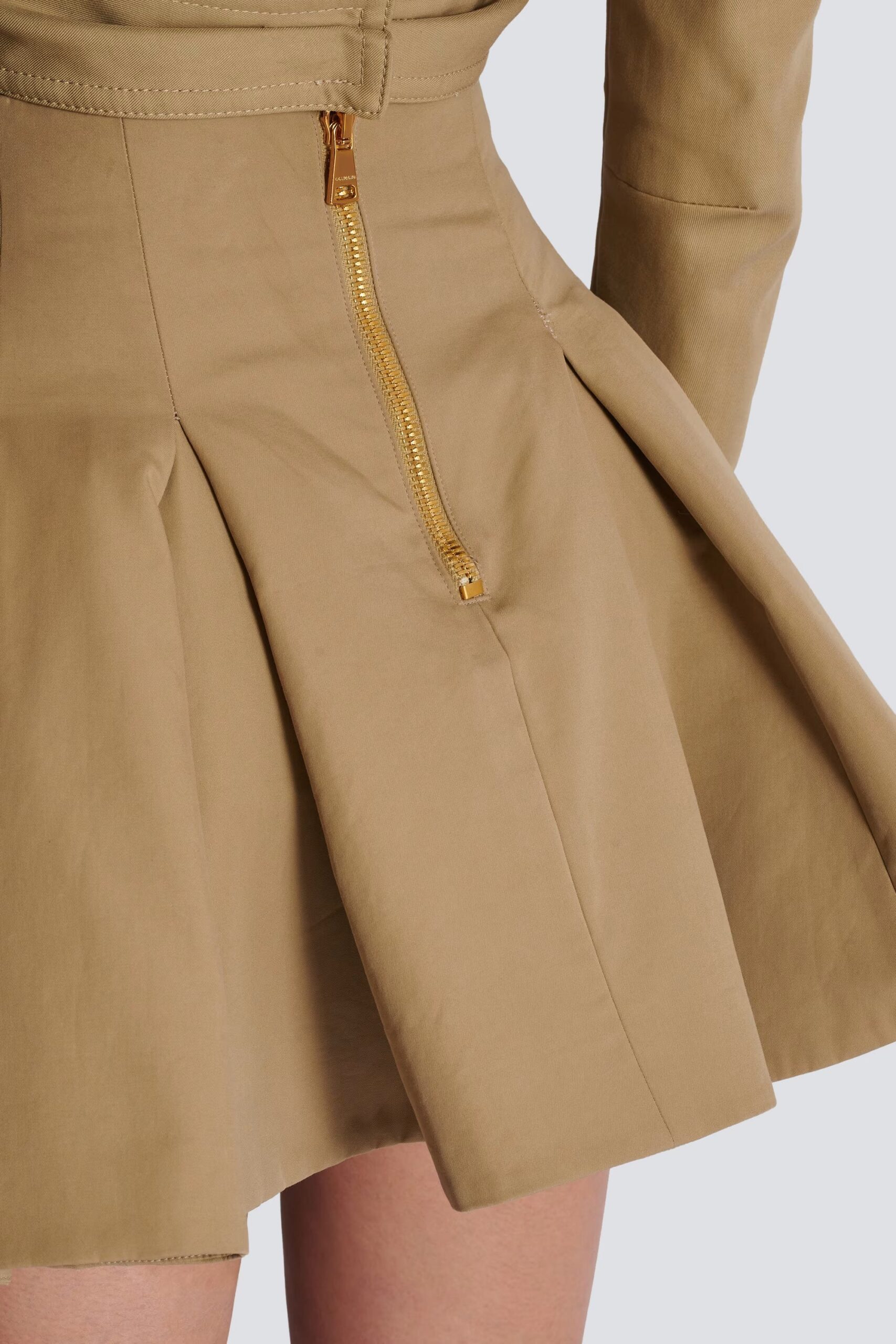FLARED PLEATED MIDI SKIRT FOR WEDDING GUEST