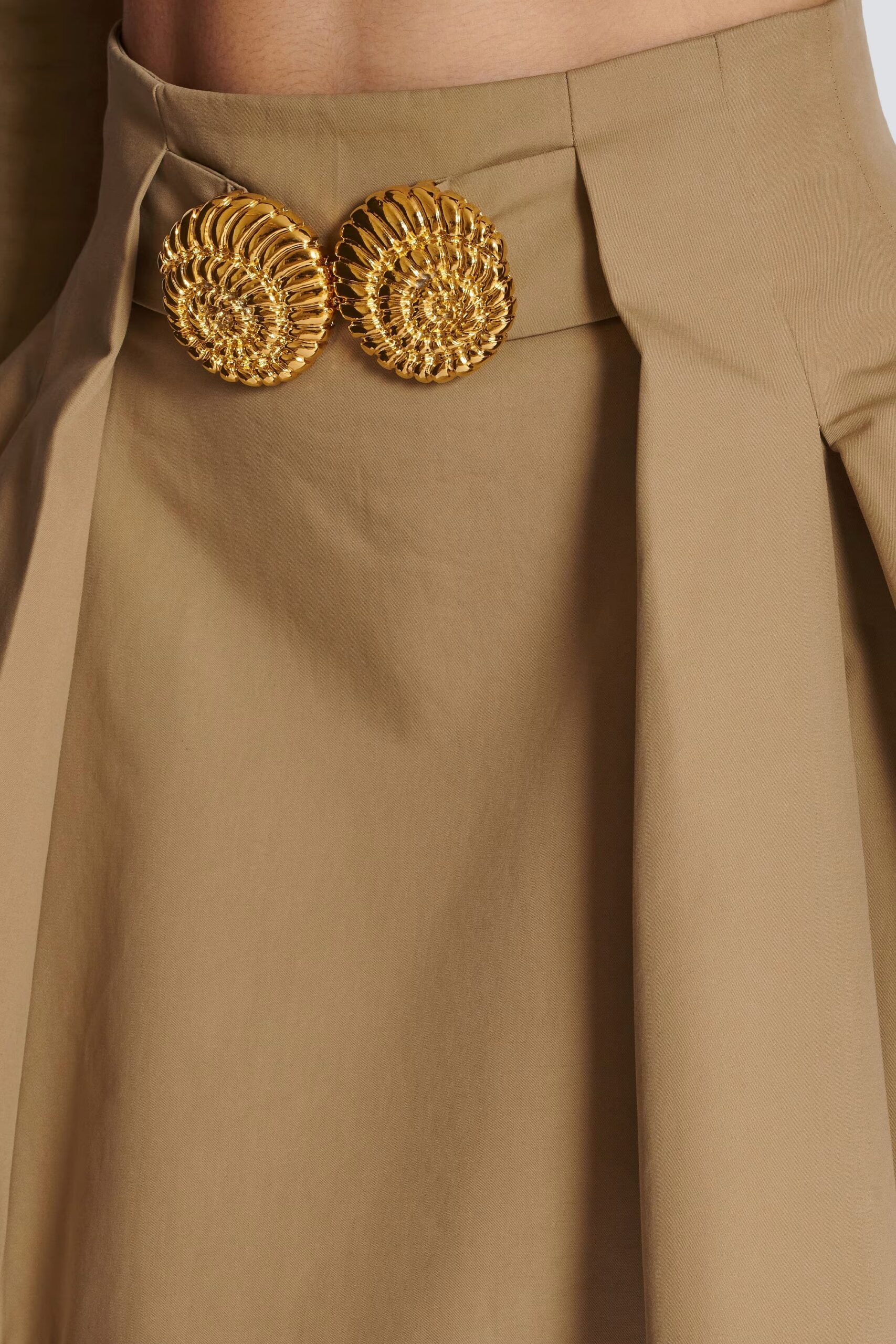 FLARED PLEATED MIDI SKIRT FOR WEDDING GUEST