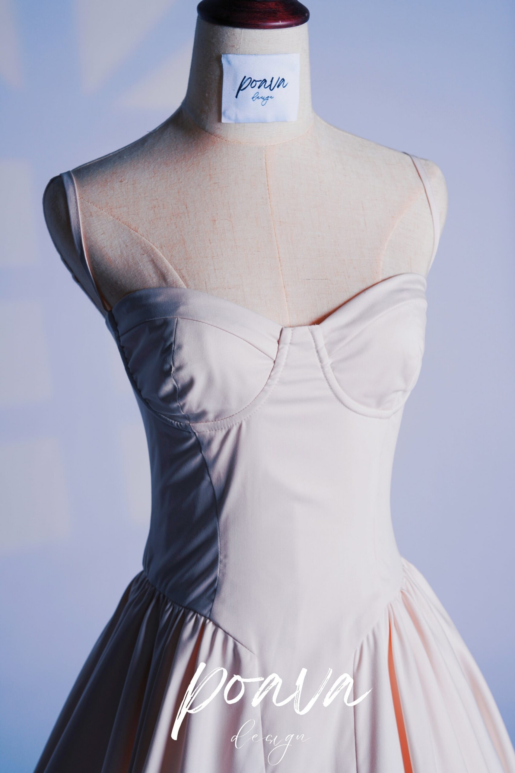 VINTAGE CREAM CORSET SUNDRESS, BOHO WEDDING GUEST