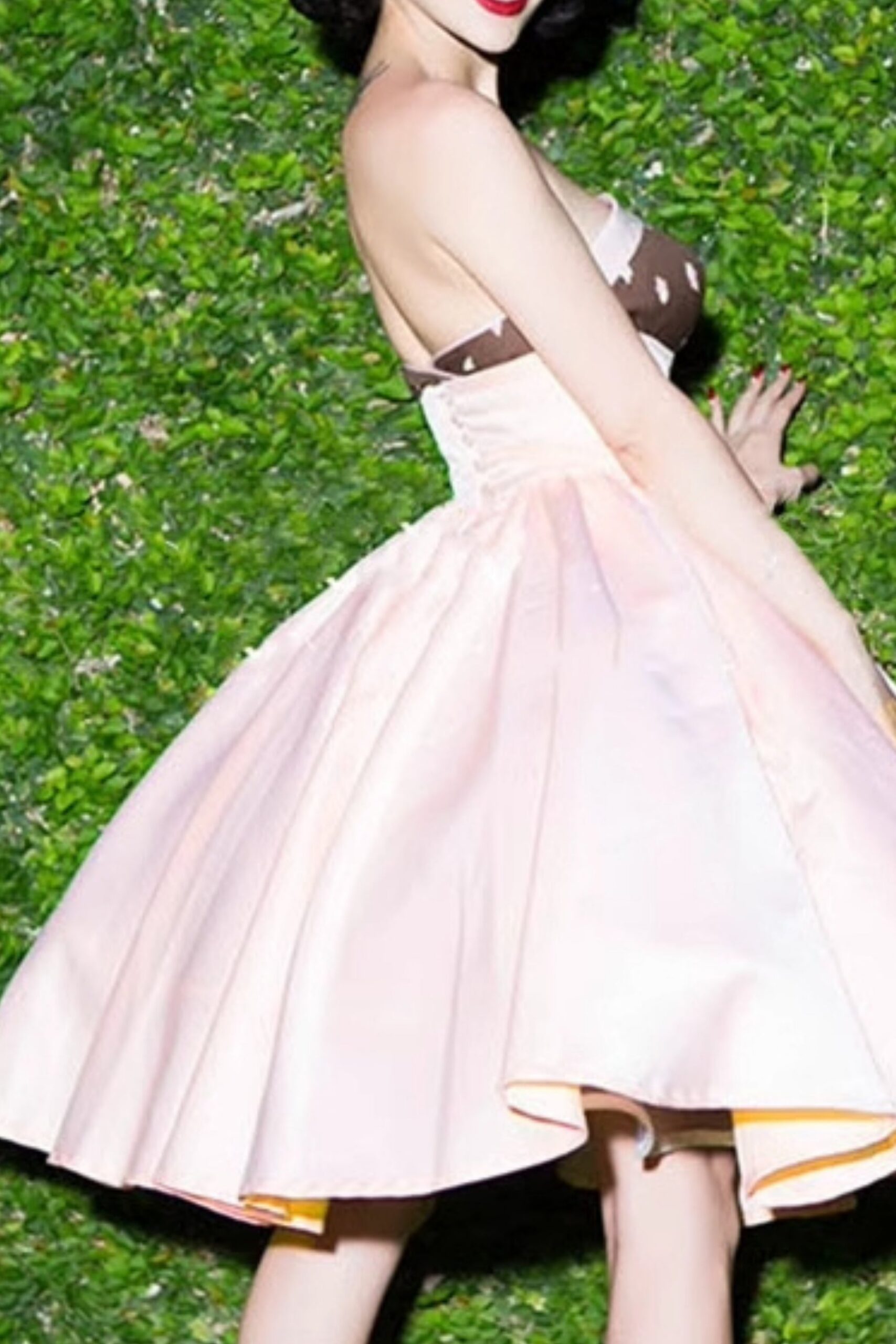 PLEATED MINI DRESS FOR PARTY NIGHT