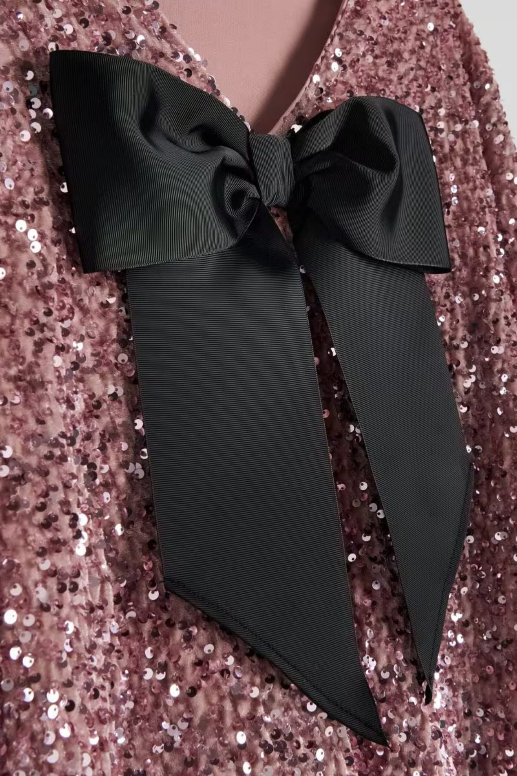 BACK BOW DRESS: ELEGANT A-LINE COCKTAIL
