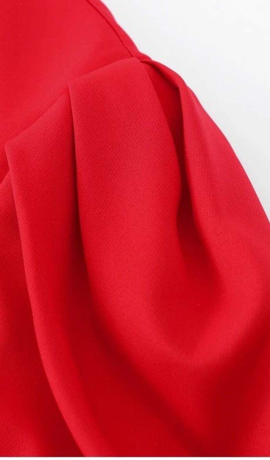 HEART CUTOUT CRÊPE MINI DRESS, RED, DATE NIGHT