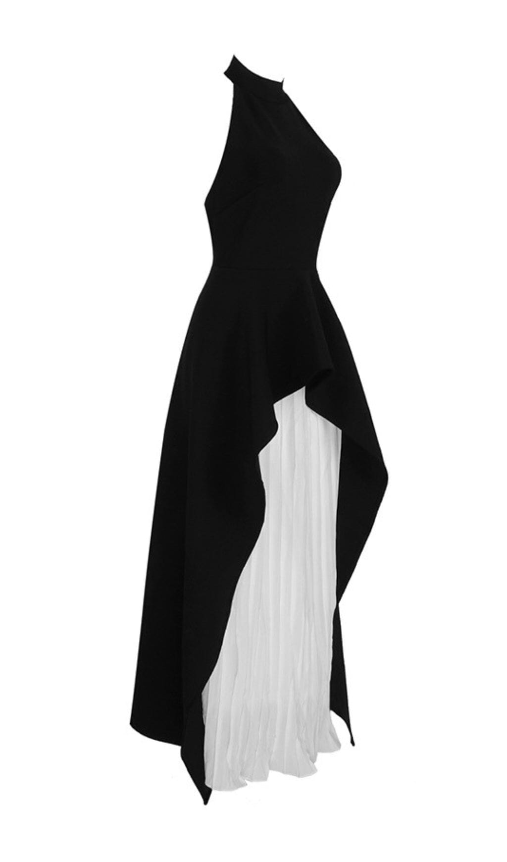 BANDAGE PLEATED PEPLUM MAXI DRESS FOR EVENTS