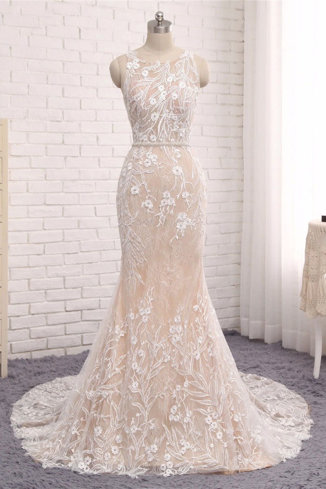 12_4d847f83-60f9-4b50-898c-6b61e01c194c LACE MERMAID ROUND NECK EVENING DRESS