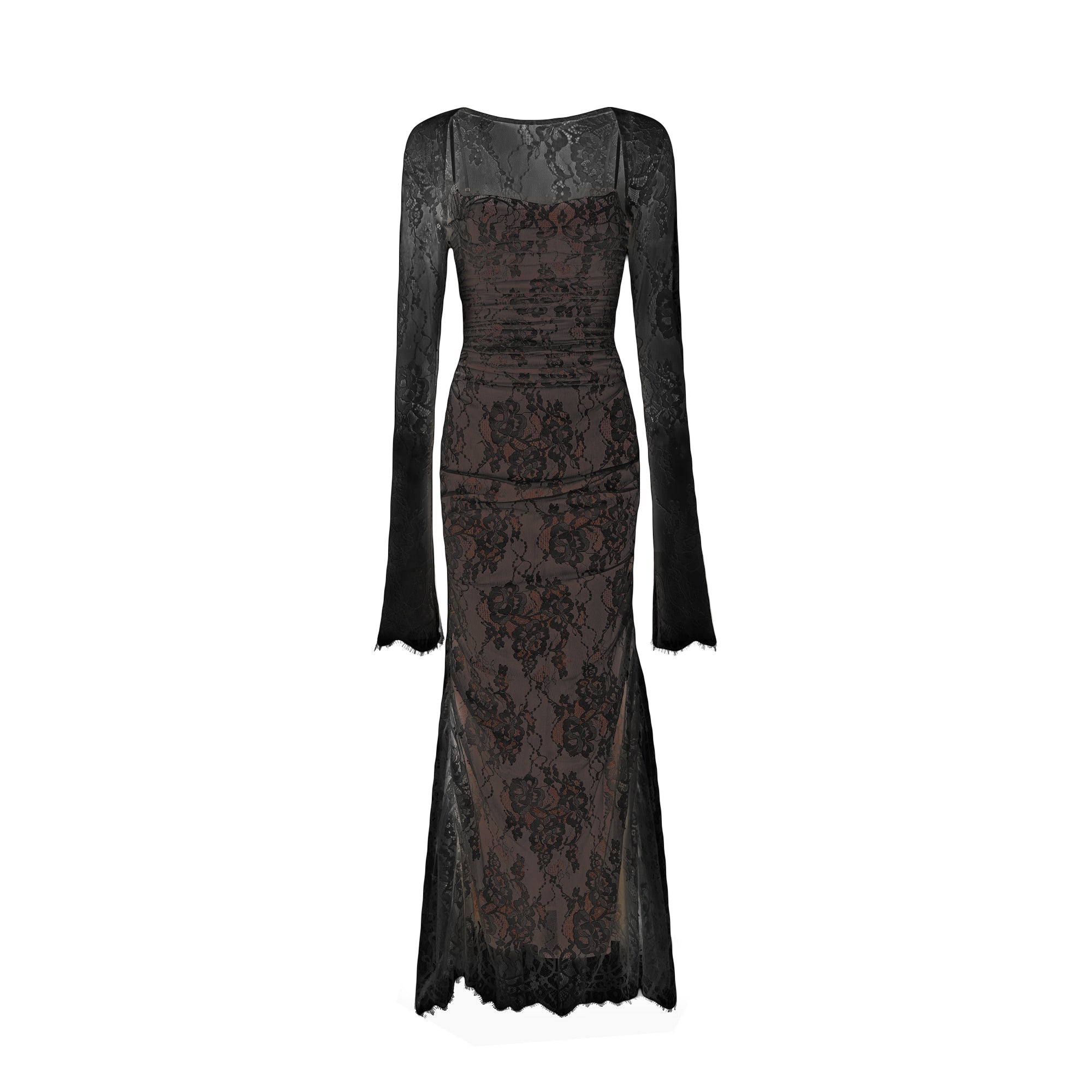 VALÉRIE LACE MAXI DRESS FOR WEDDING GUEST