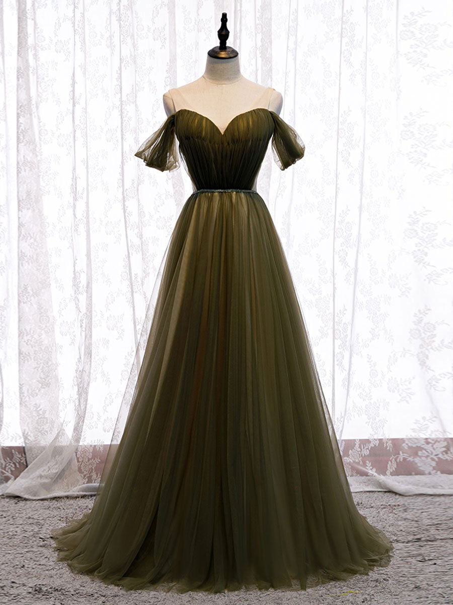 12_b84f9c22-81d7-4e3b-b9d8-753796f8b349 TULLE GREEN MAXI DRESS FOR WEDDINGS