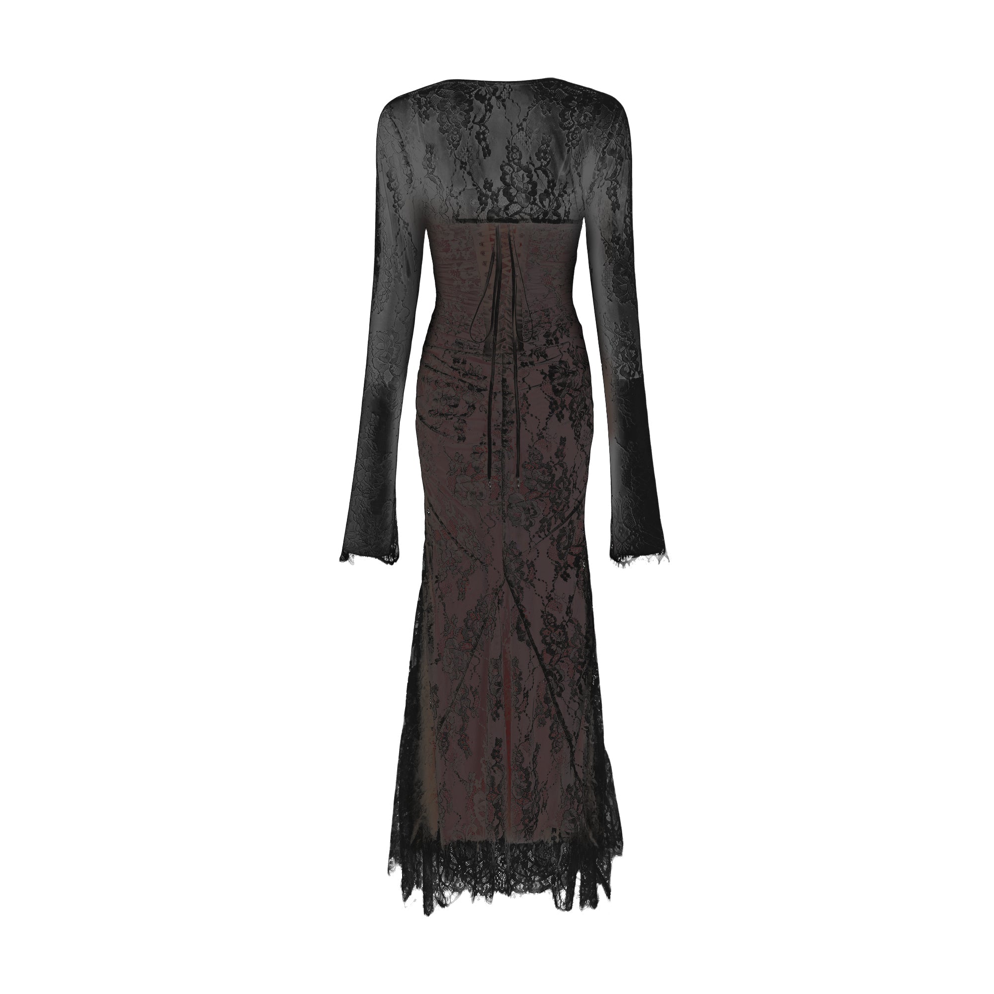 VALÉRIE LACE MAXI DRESS FOR WEDDING GUEST
