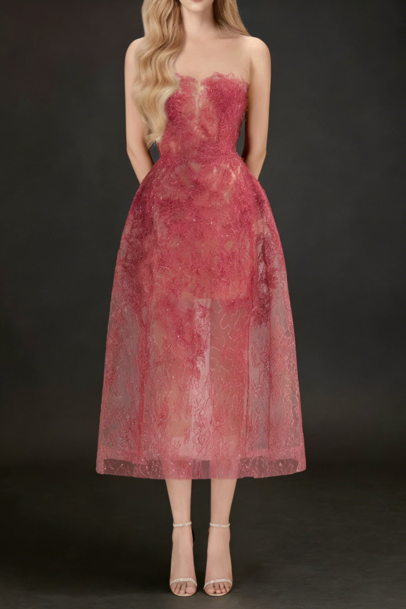 13_55f61c3b-2606-4a0b-9b76-fdb0927c5701 RED BEADED LACE COCKTAIL DRESS