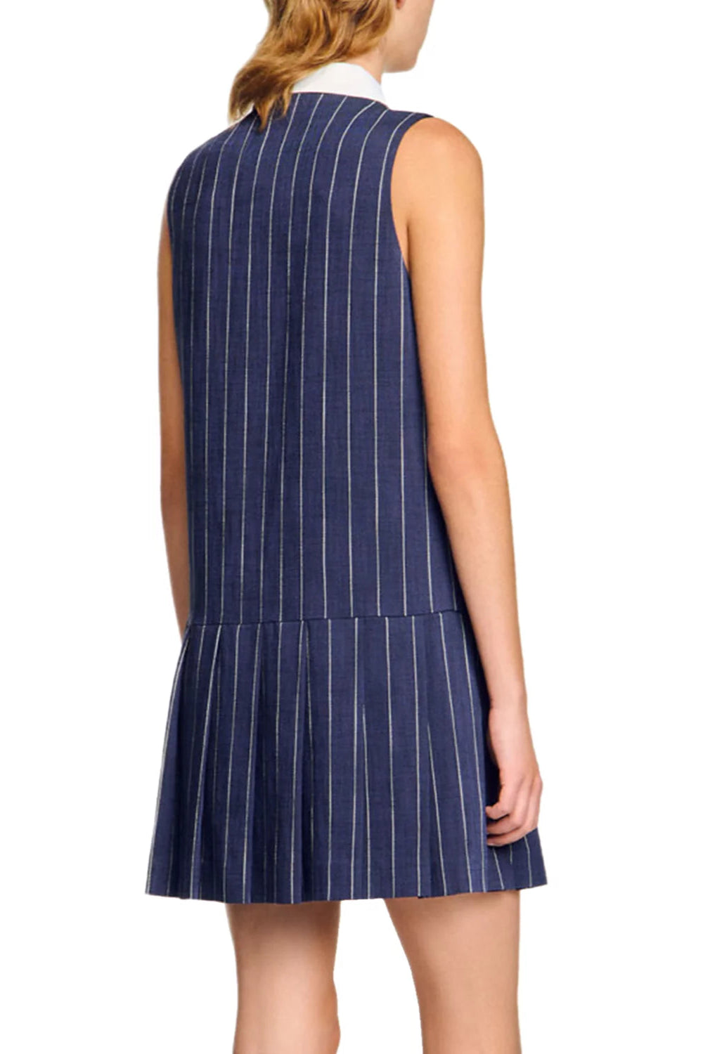 14504594_fpx STRIPED NAVY BLUE MINI DRESS FOR PARTY