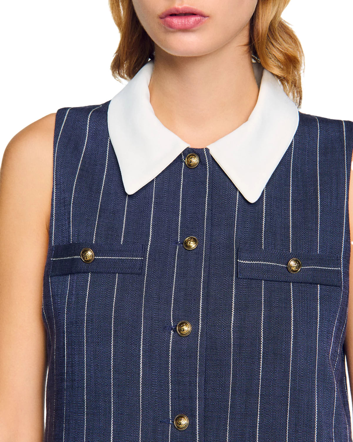 14504595_fpx STRIPED NAVY BLUE MINI DRESS FOR PARTY