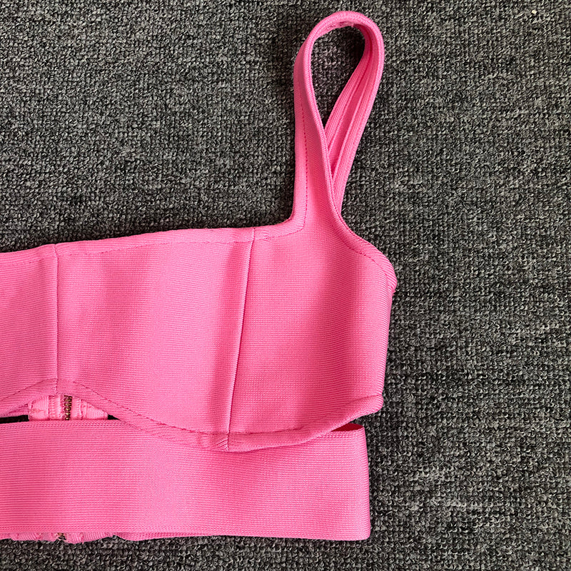 BANDAGE BODYCON DRESS SET FOR PARTY