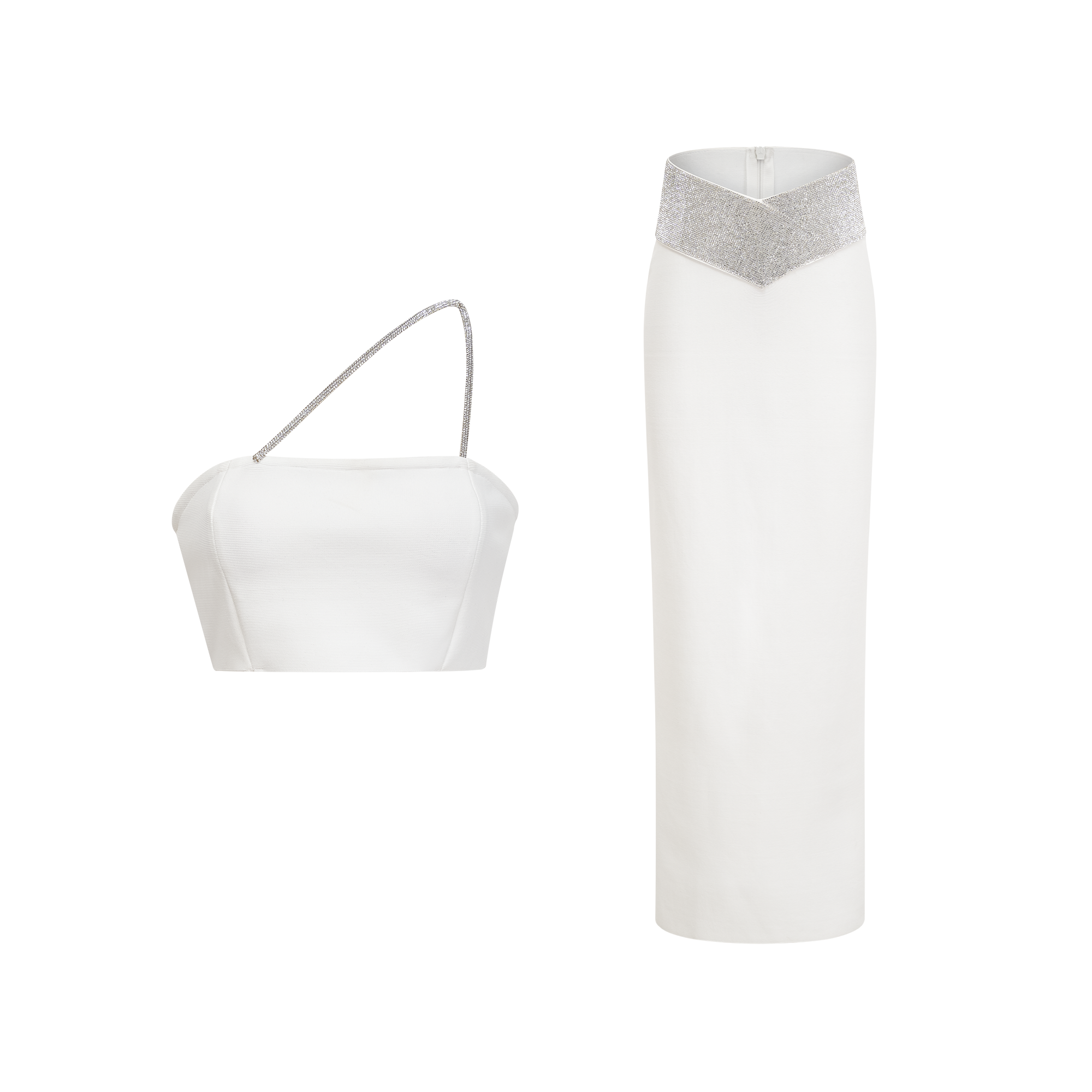 THÉRÈSE CRYSTAL STRAP MATCHING SET