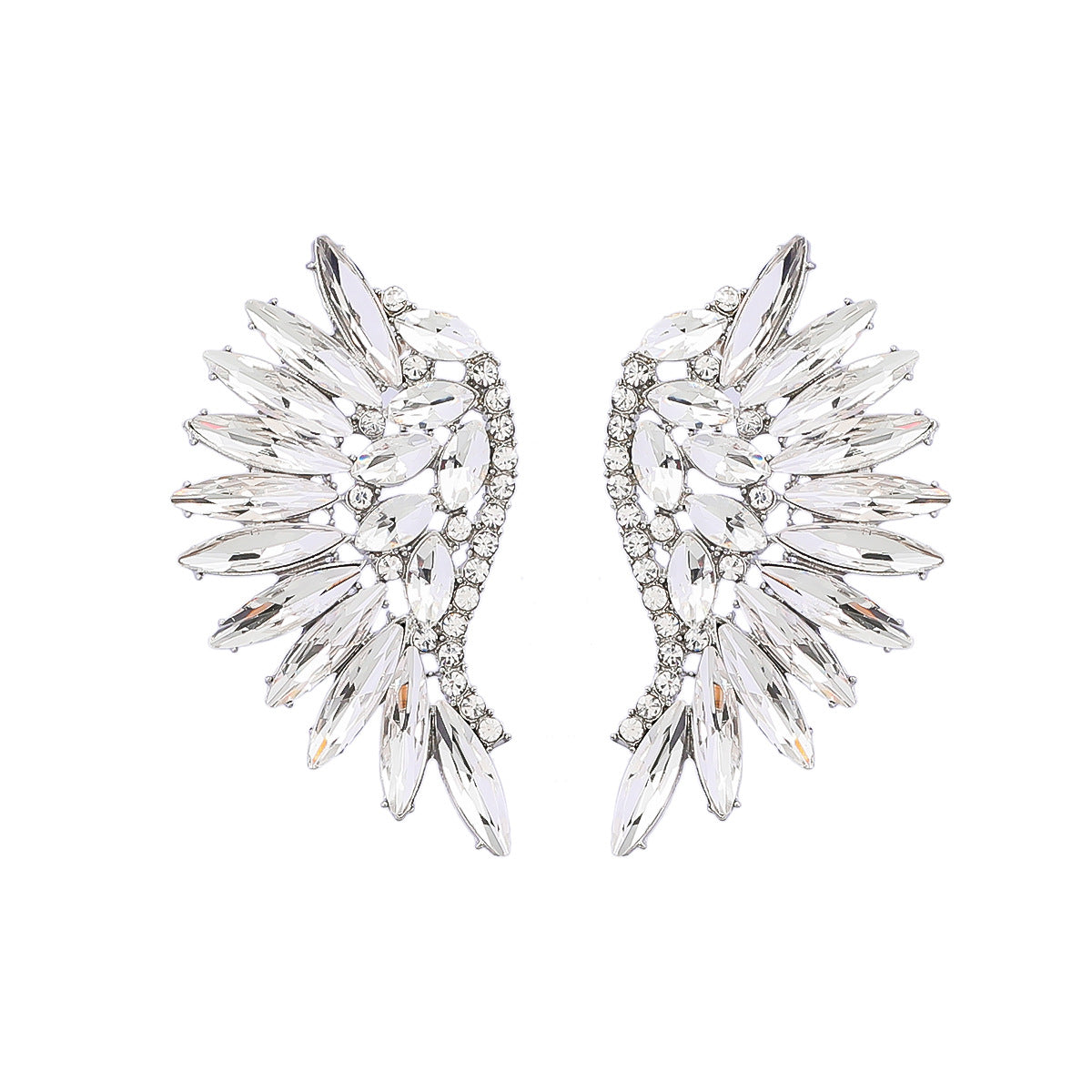 RAINBOW CRYSTAL DROP EARRINGS FOR PARTY