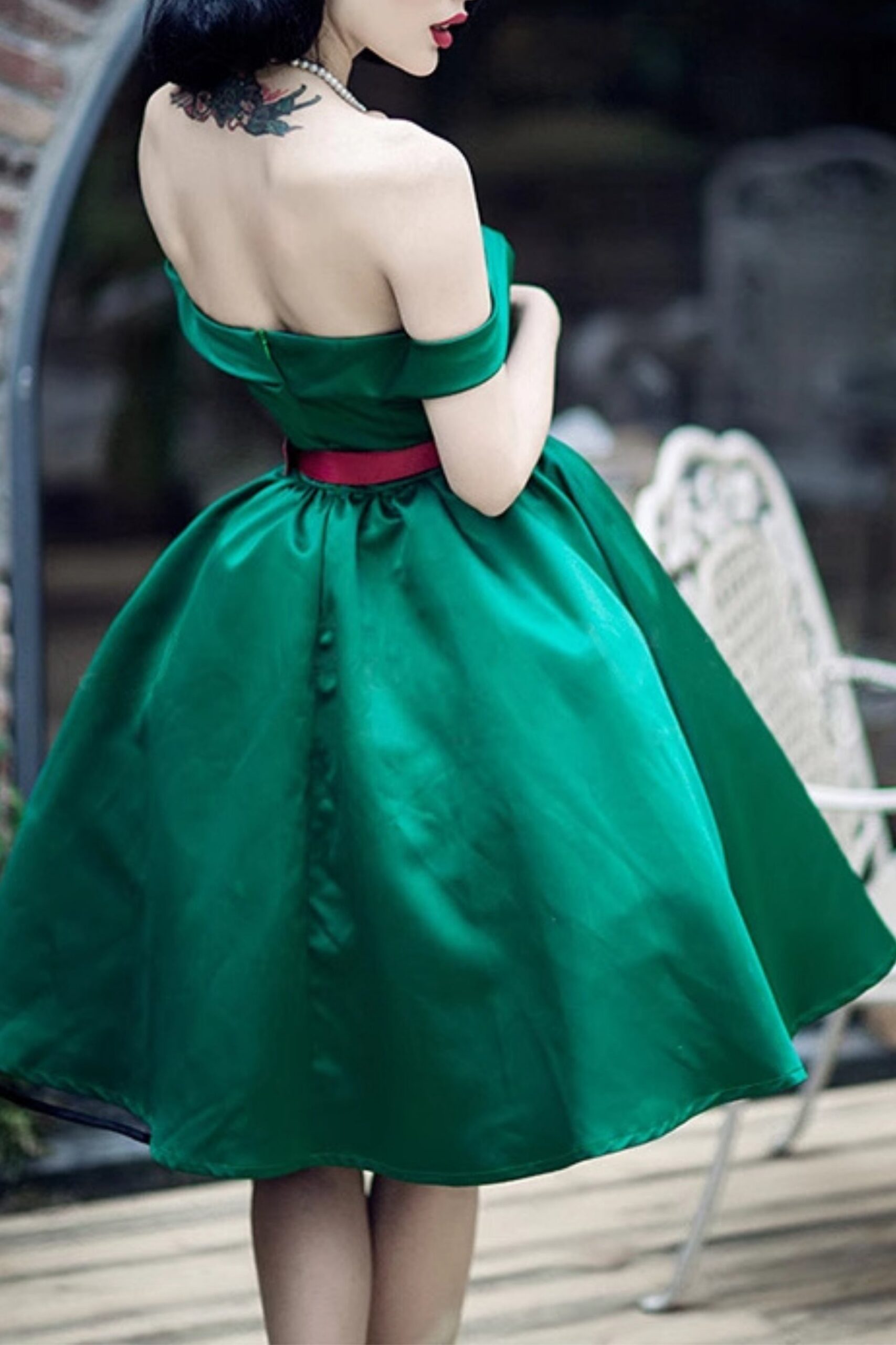 SLEEVELESS GREEN MIDI DRESS, CASUAL DAY DRESS