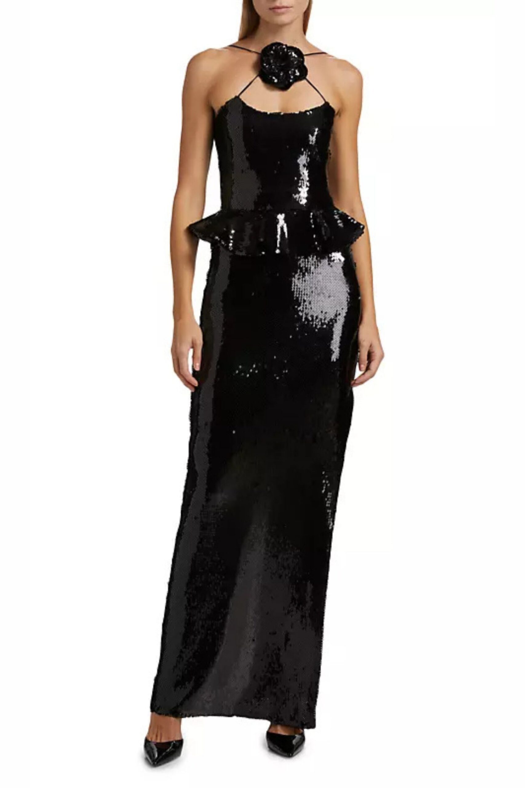 169_b9d72d6d-6d24-4992-b92c-a1e059822a5a SEQUIN PEPLUM MAXI DRESS BLACK EVENING GOWN