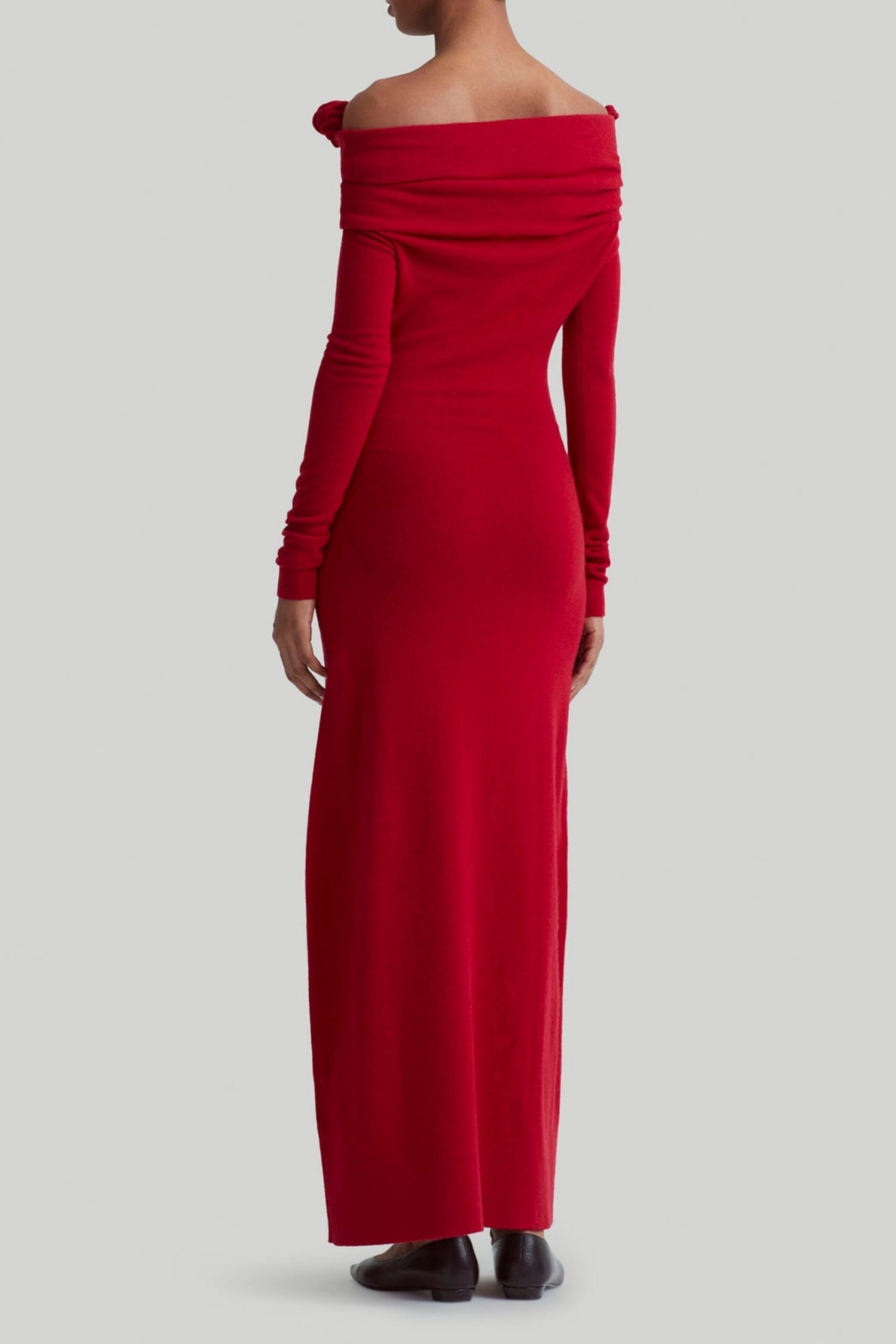 OFF-SHOULDER FLORAL MAXI DRESS FOR EVENTS