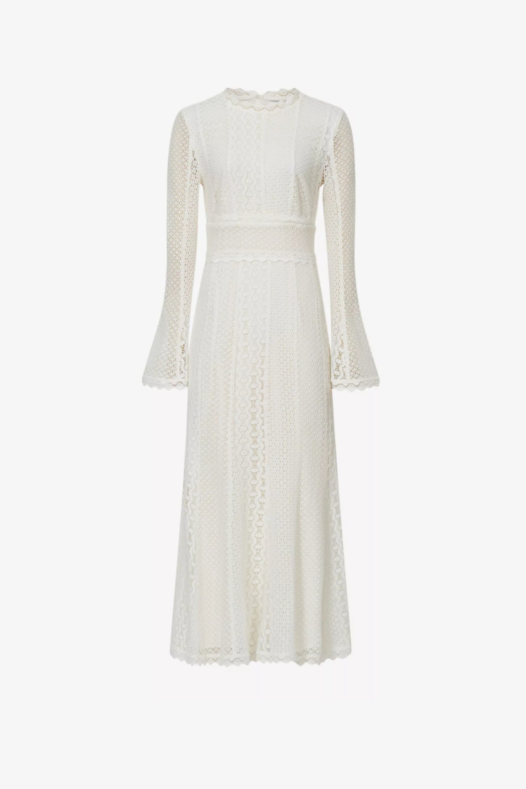 BACKLESS CROCHET MIDI DRESS FOR BEACH VACATION