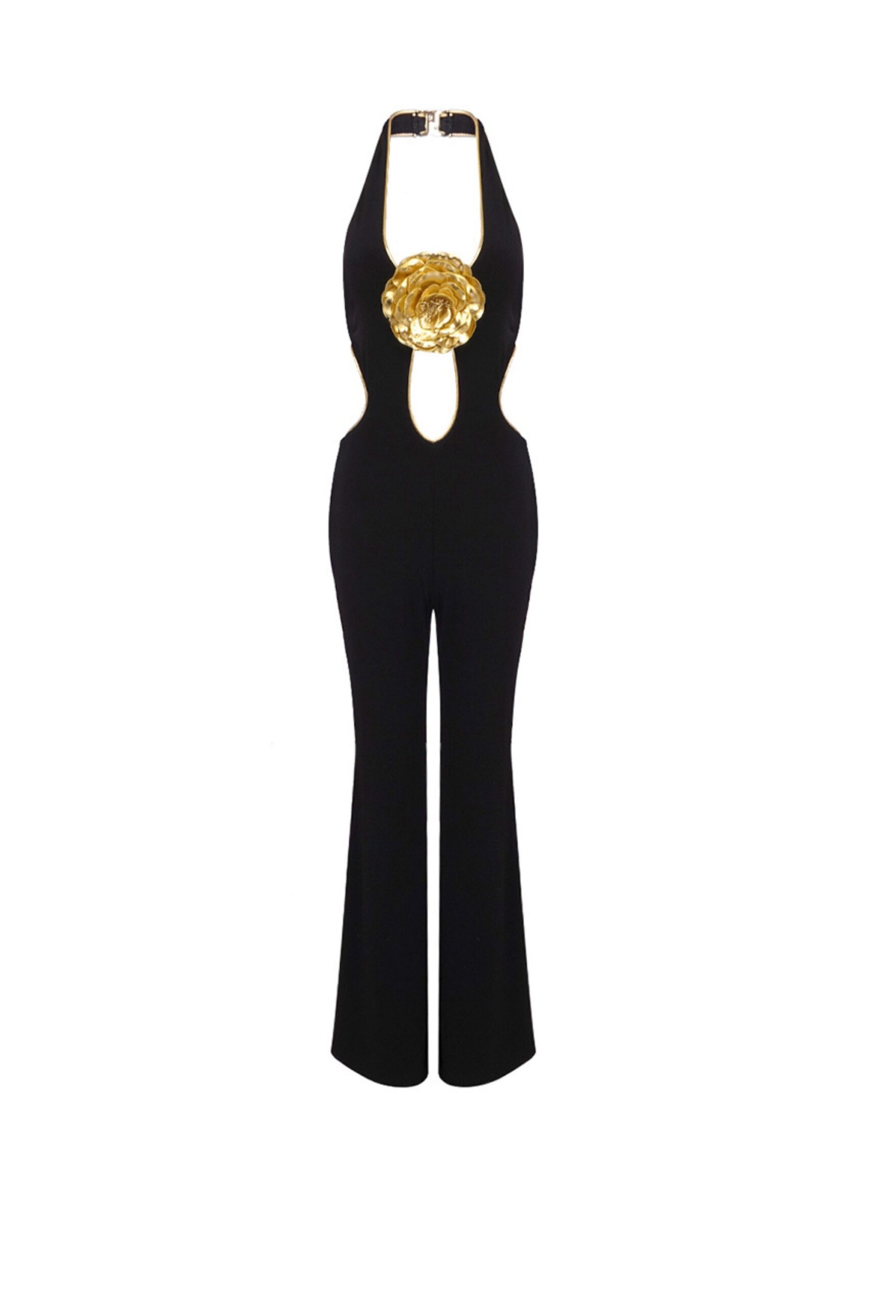 17_f84464a2-c481-460c-bc18-47bfeec4ddd2 BLACK CUTOUT FLORAL JUMPSUIT FOR PARTY