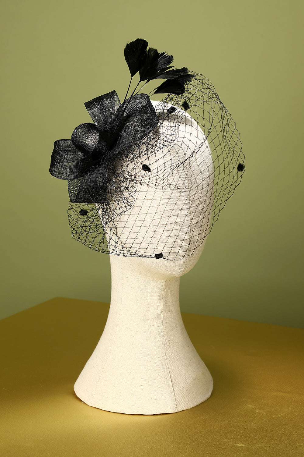 1920S BLACK FEATHER HEADBAND – GATSBY PARTY ACCESSORY