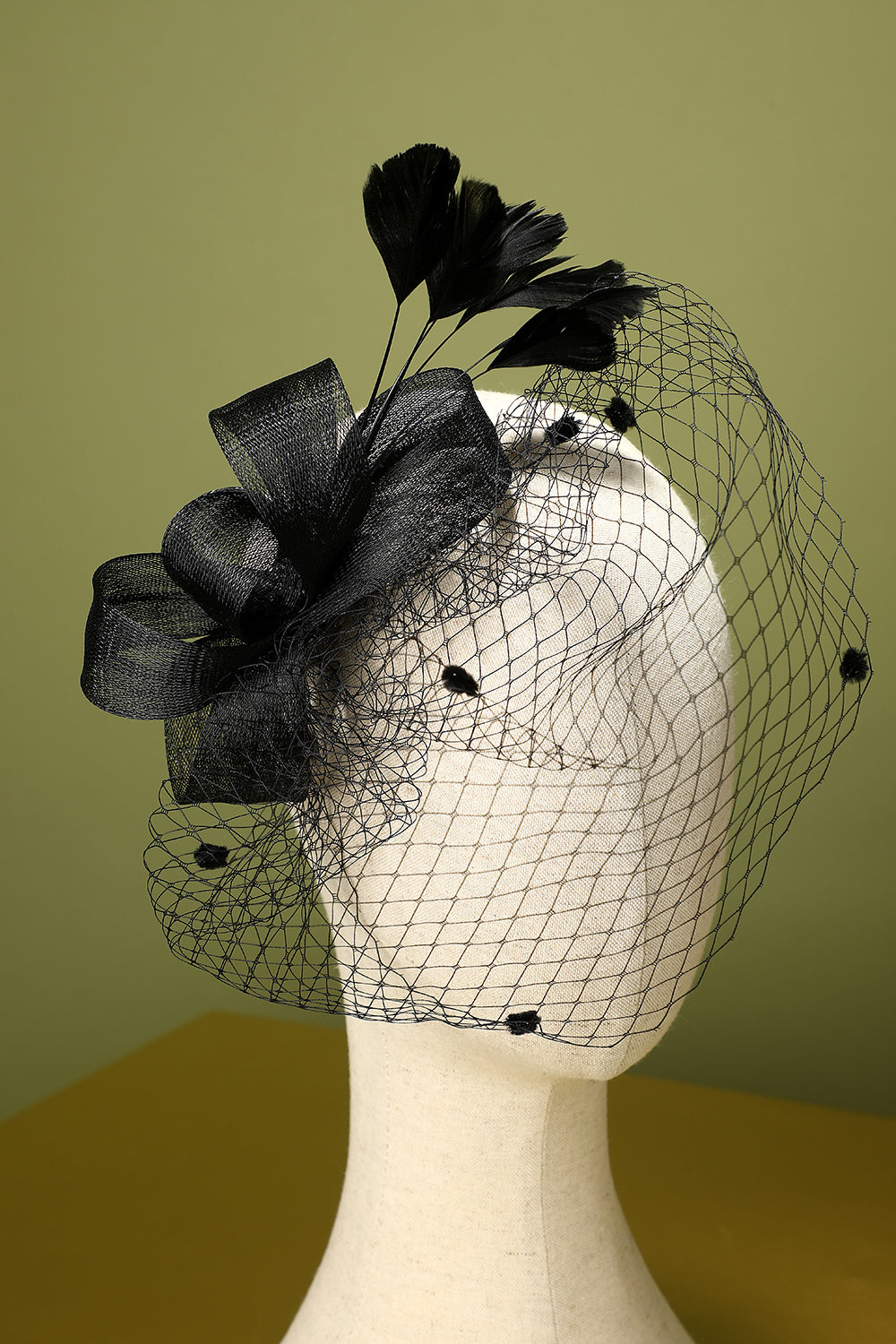 1920S BLACK FEATHER HEADBAND – GATSBY PARTY ACCESSORY