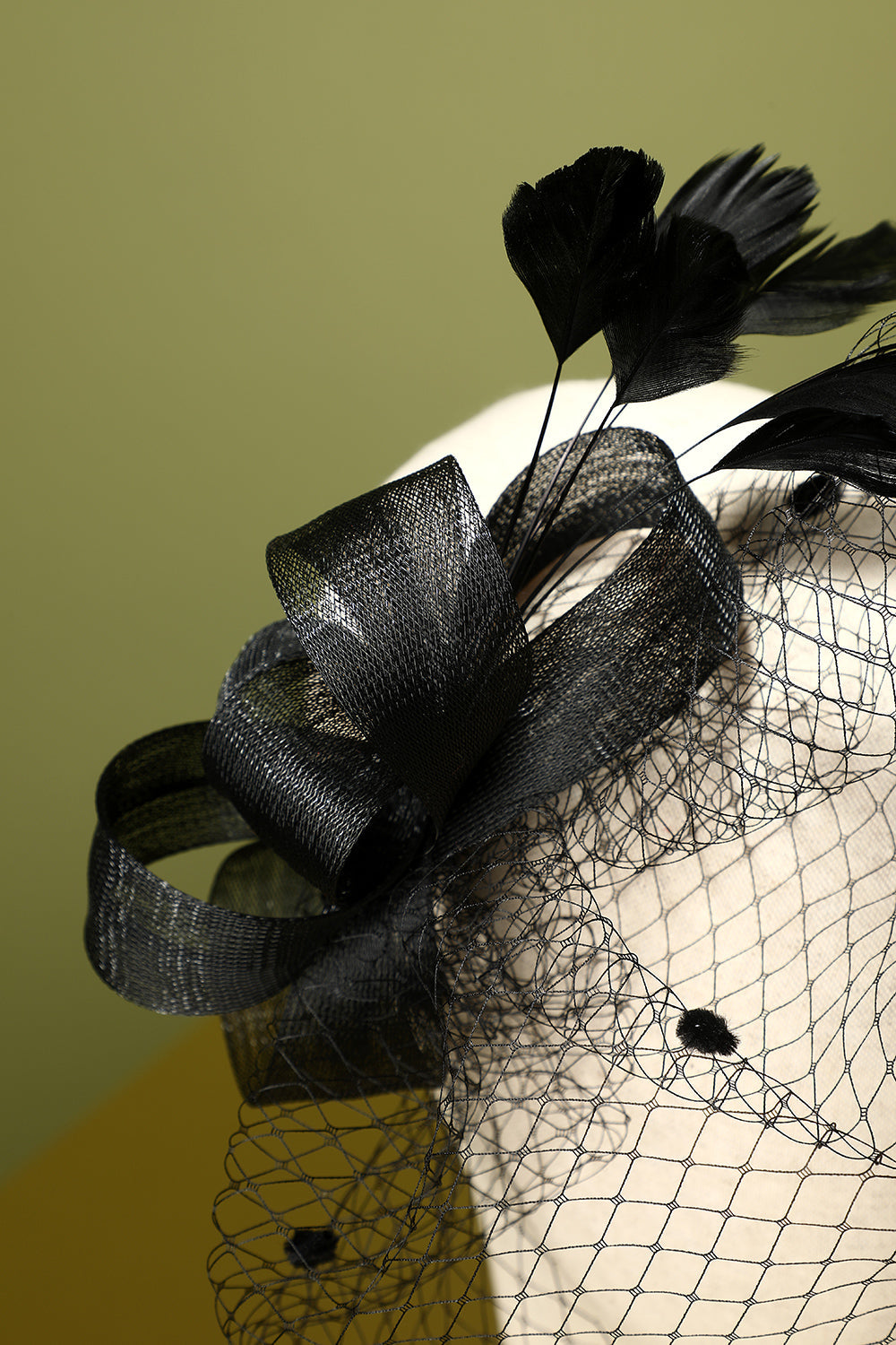 1920S BLACK FEATHER HEADBAND – GATSBY PARTY ACCESSORY