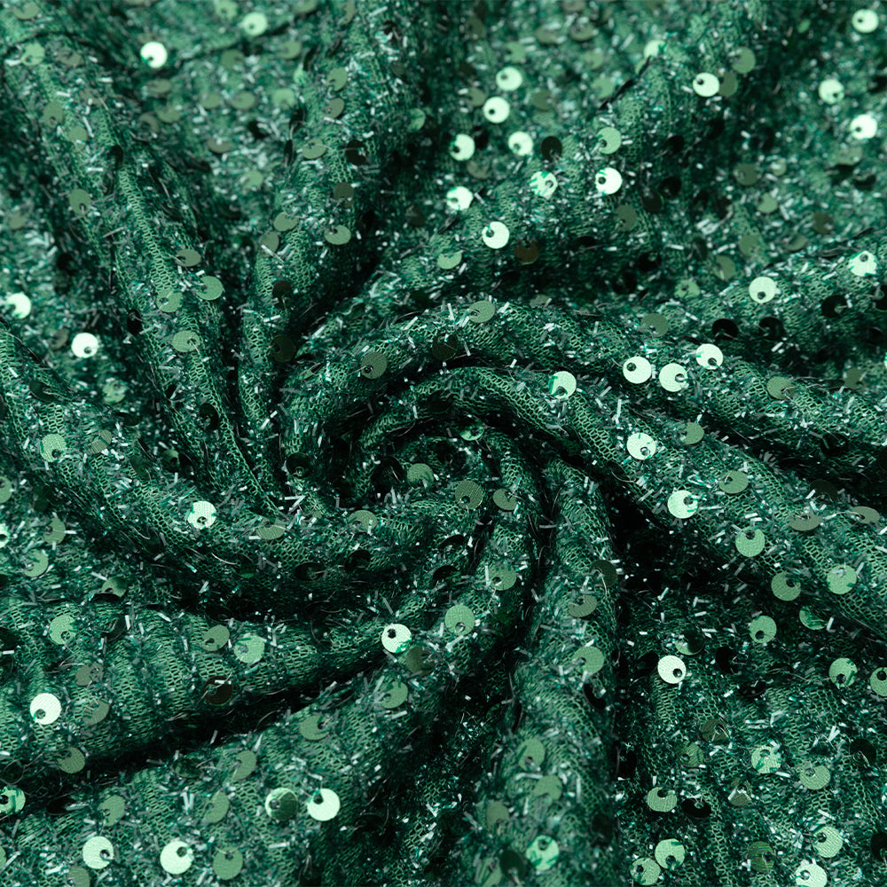SEQUIN GREEN MAXI DRESS, CUTOUT EVENING GOWN