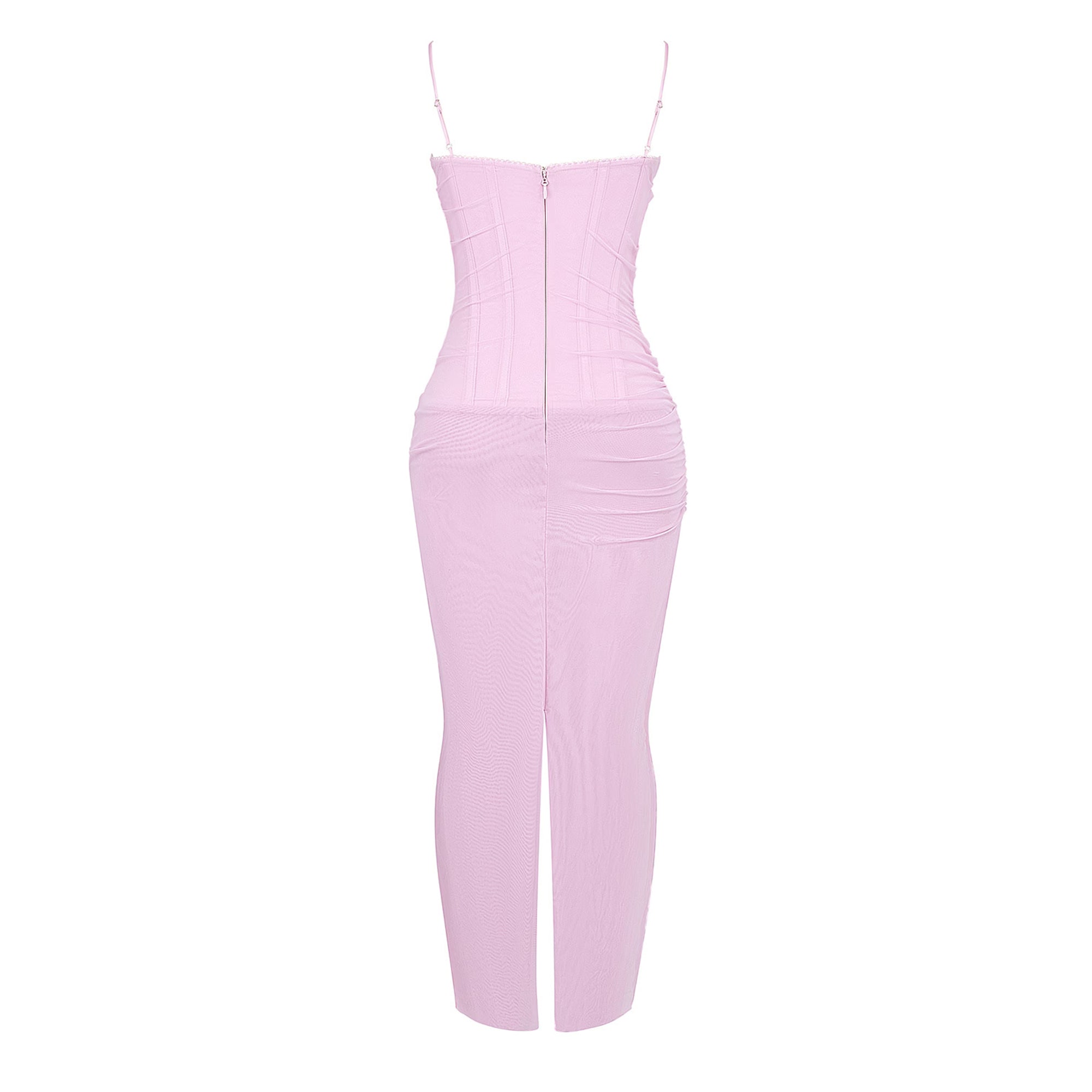 SYLVIE TULLE CORSET MAXI DRESS FOR WEDDINGS