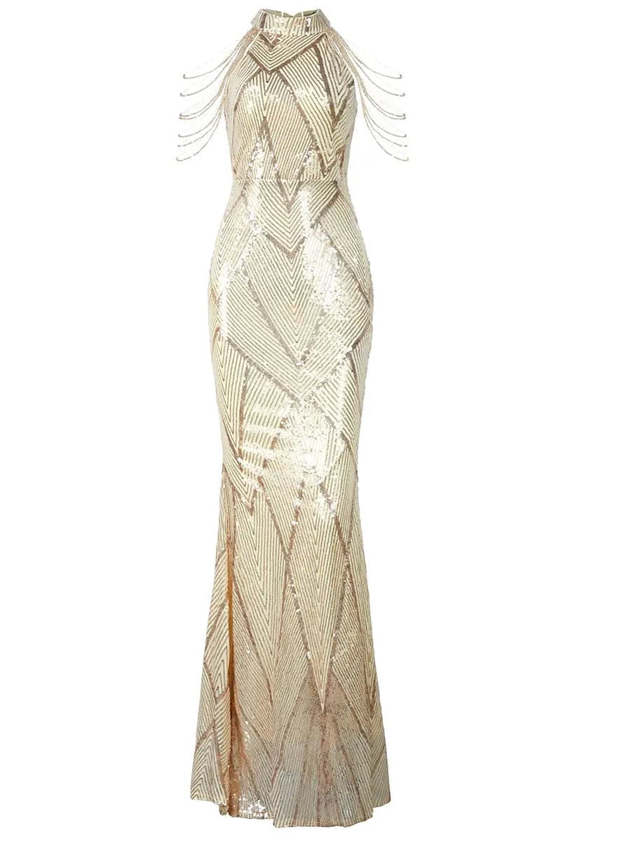 SEQUIN MERMAID COCKTAIL DRESS FOR PARTY