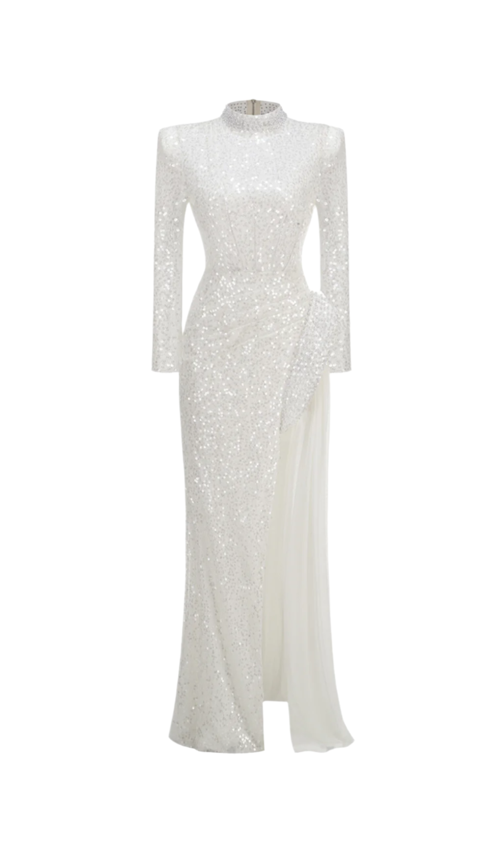 YVETTE PEARL SEQUIN MAXI DRESS FOR FORMAL EVENTS