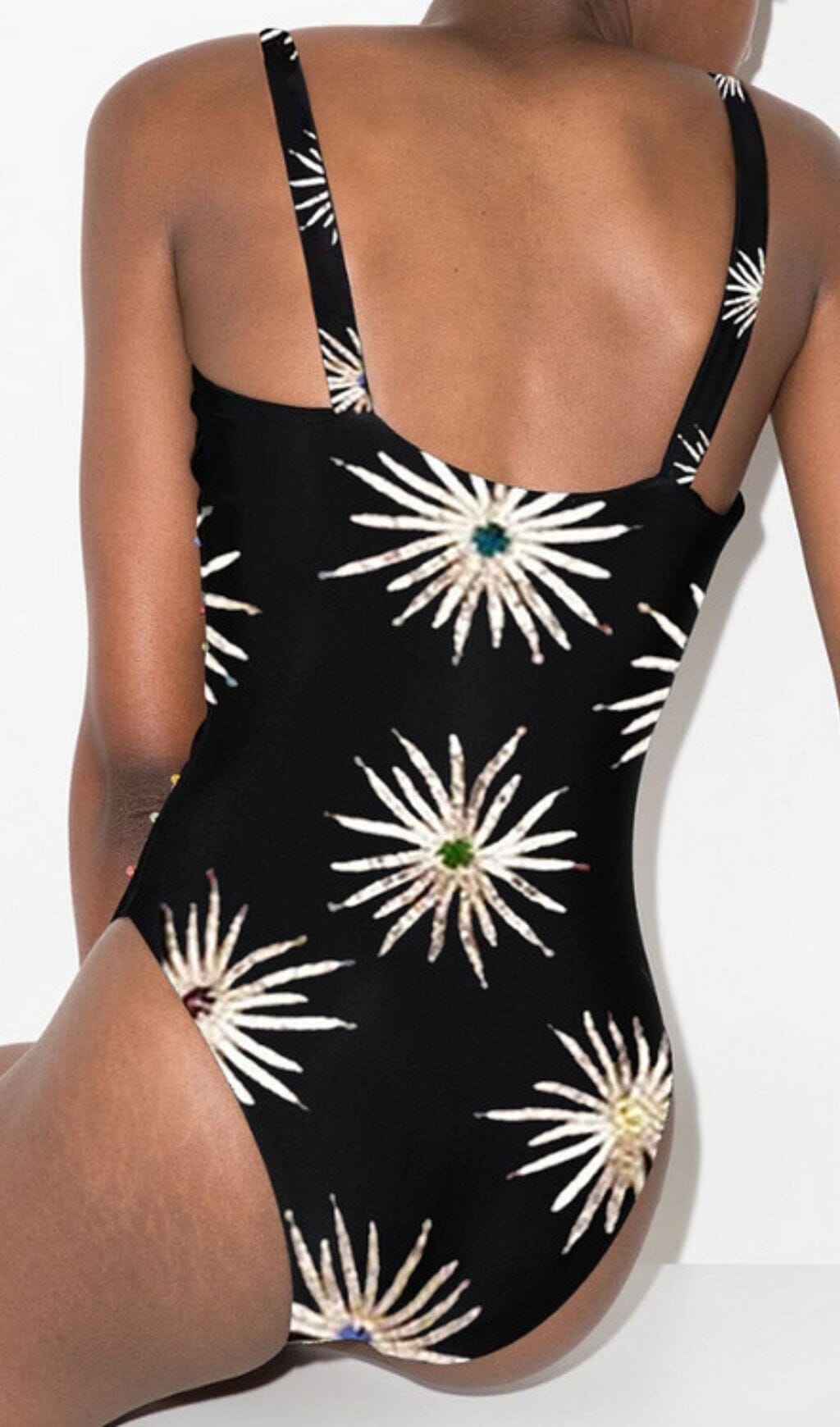 DOLLY EMBELLISHED ONE-PIECE SWIMSUIT FOR PARTY
