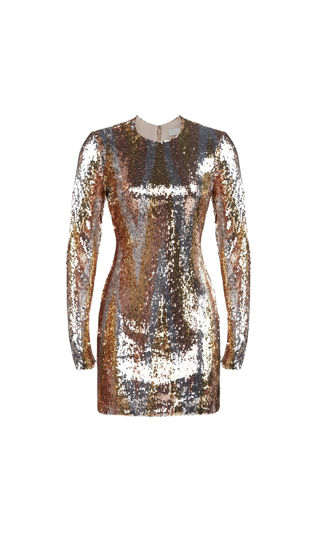 CHEVRON SEQUIN MINI PARTY DRESS