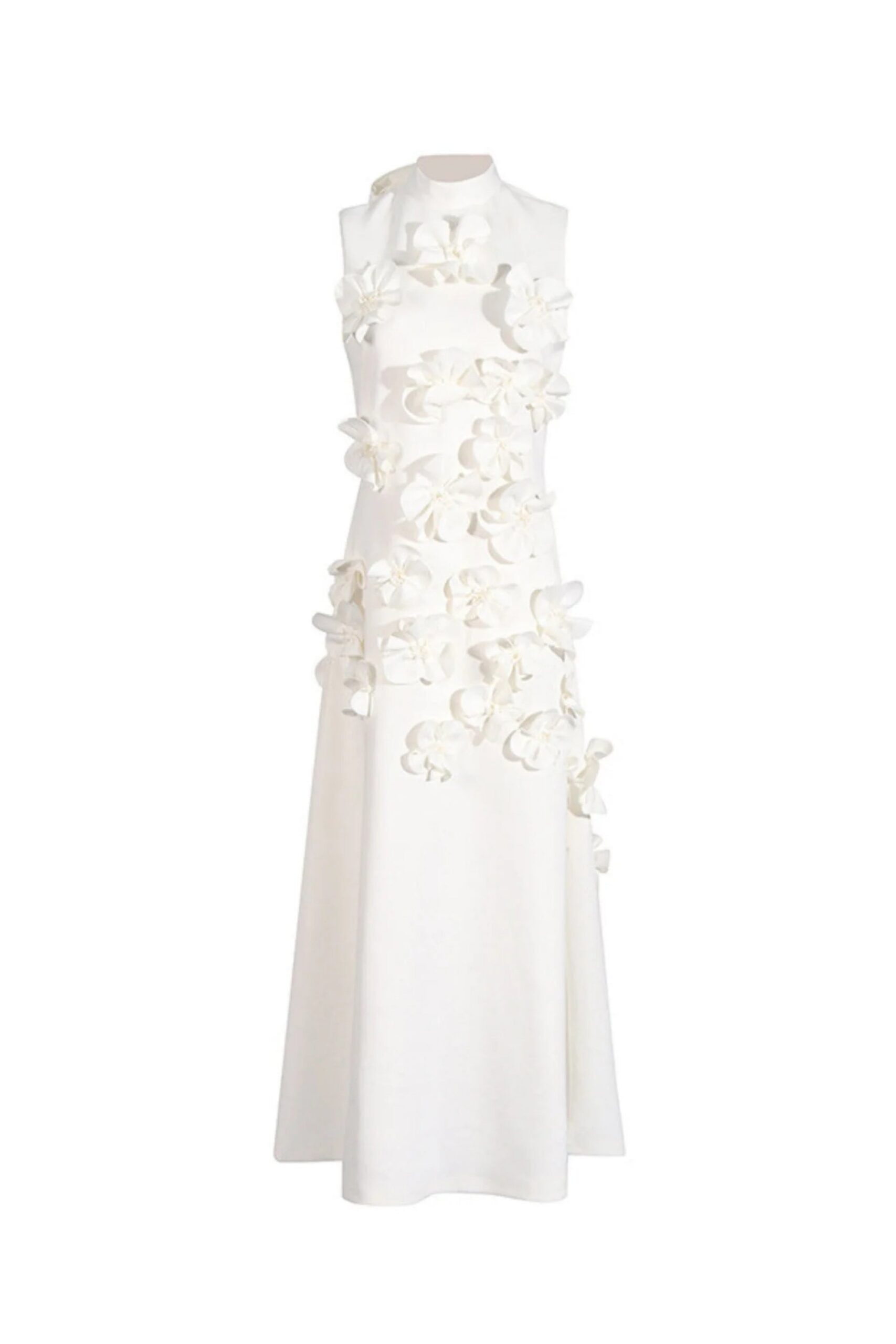 ANNONA WHITE EMBELLISHED MAXI DRESS FOR WEDDING
