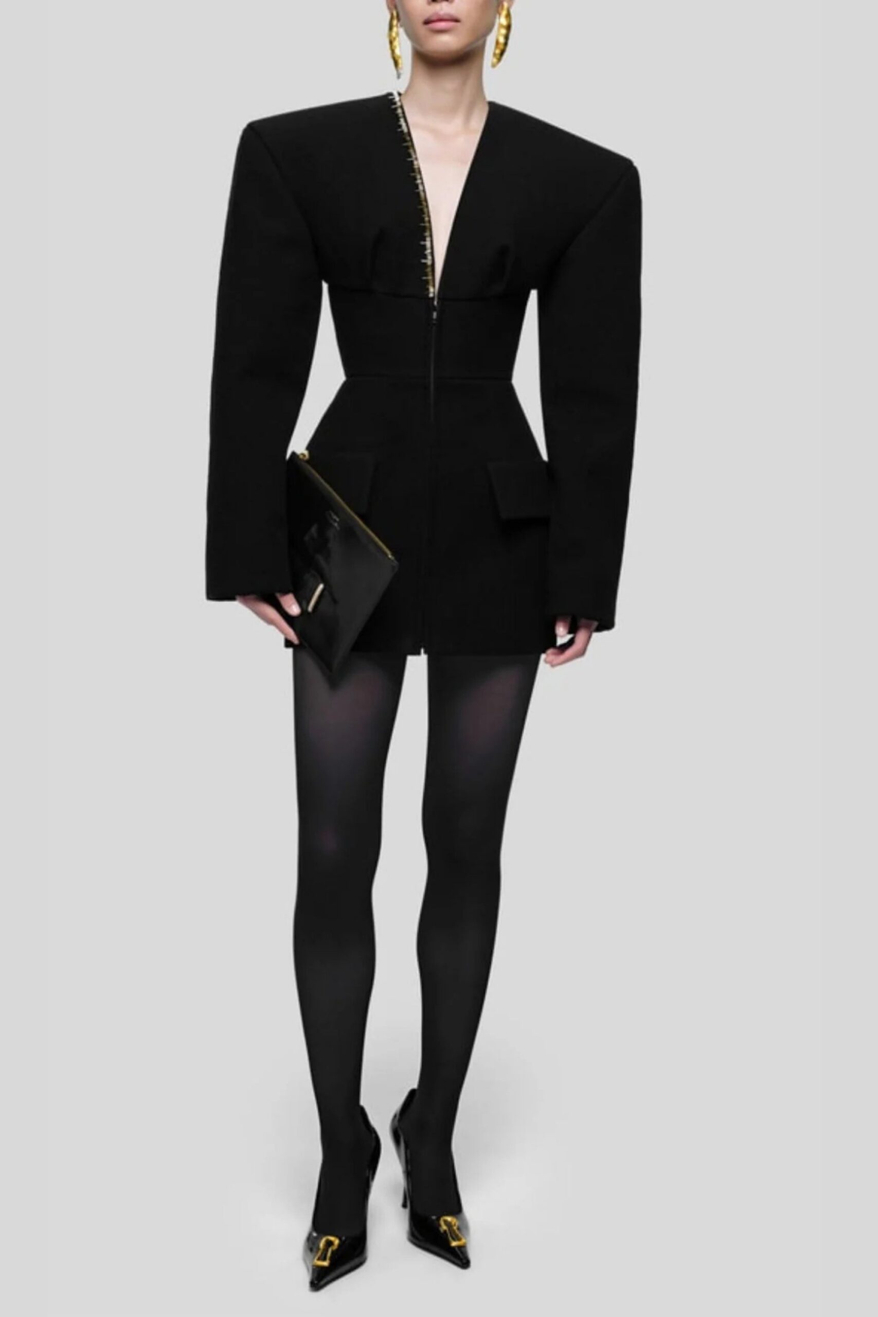 HOURGLASS TAILORED BLAZER, WORK & PARTY